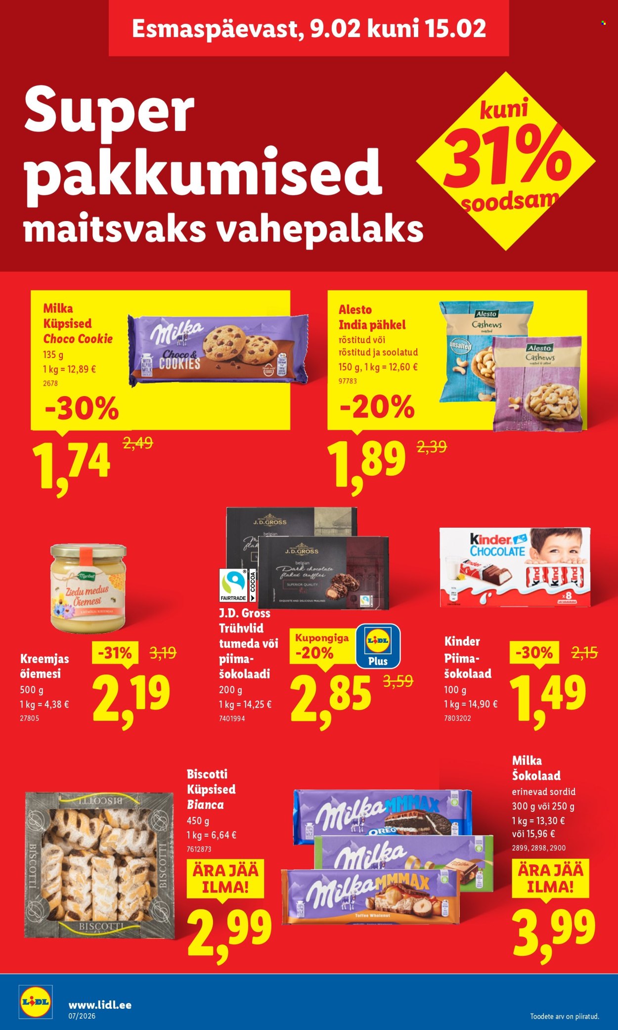 lidl - Lidl kliendileht - Kliendileht (9.02 - 15.02.2026) - page: 16