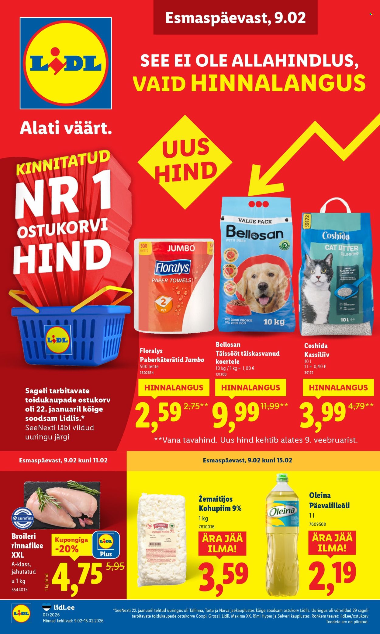 lidl - Lidl kliendileht - Kliendileht (9.02 - 15.02.2026)