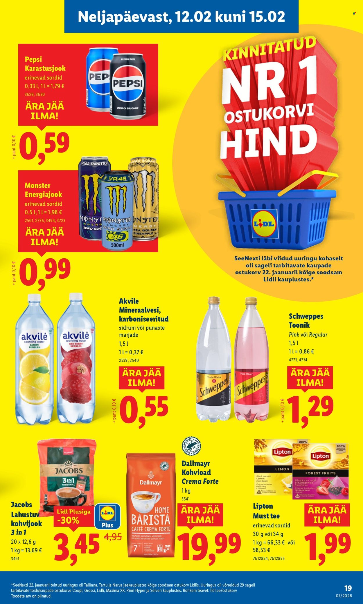 lidl - Lidl kliendileht - Kliendileht (9.02 - 15.02.2026) - page: 19