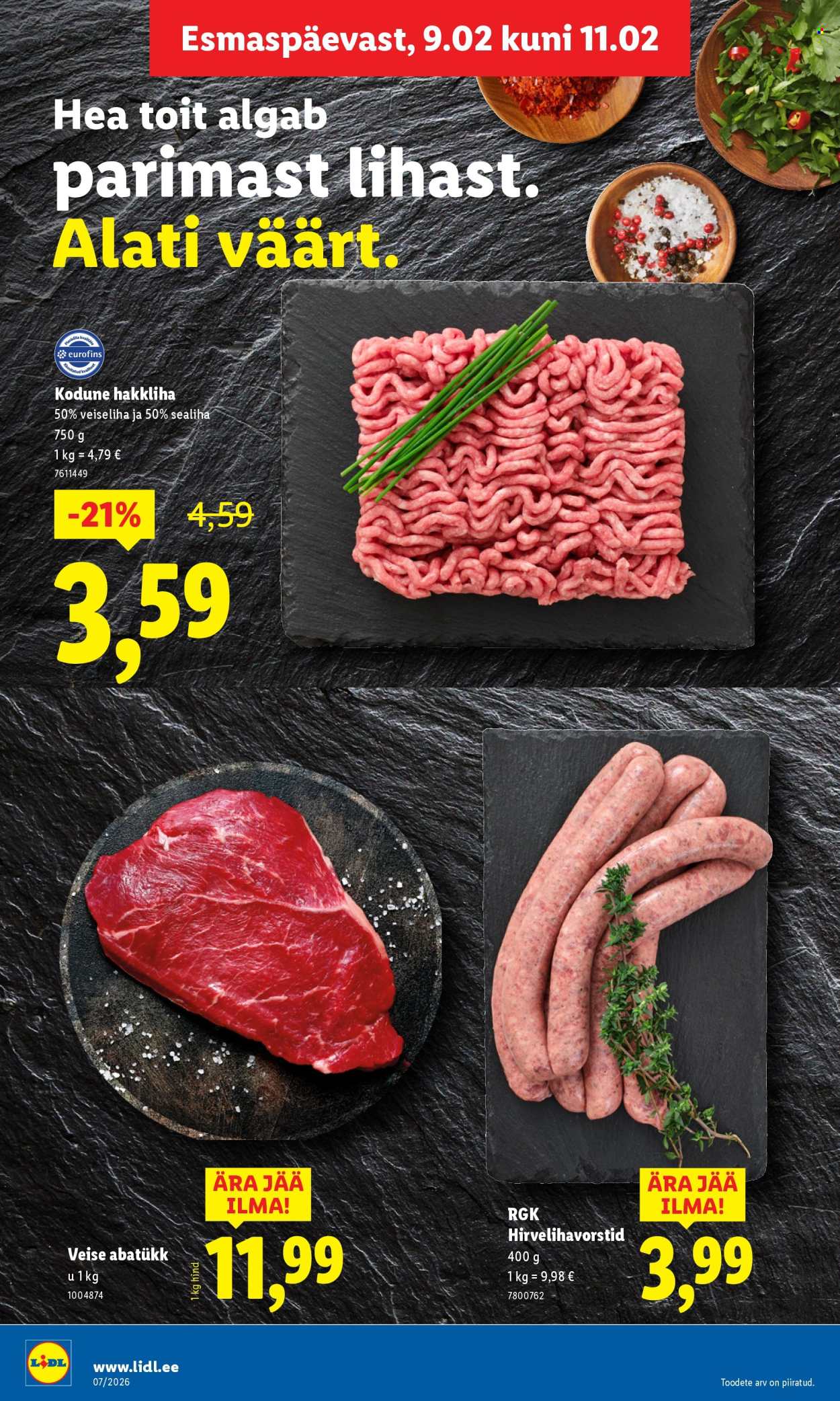 lidl - Lidl kliendileht - Kliendileht (9.02 - 15.02.2026) - page: 6