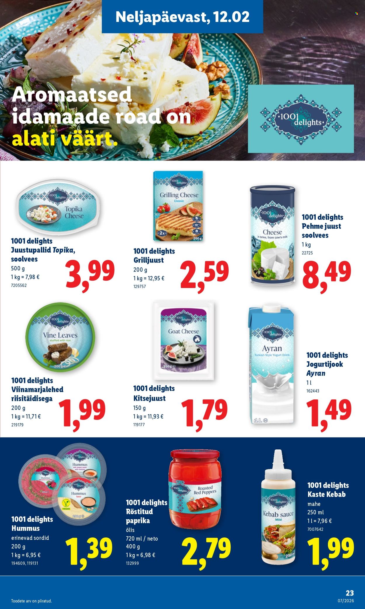 lidl - Lidl kliendileht - Kliendileht (9.02 - 15.02.2026) - page: 23