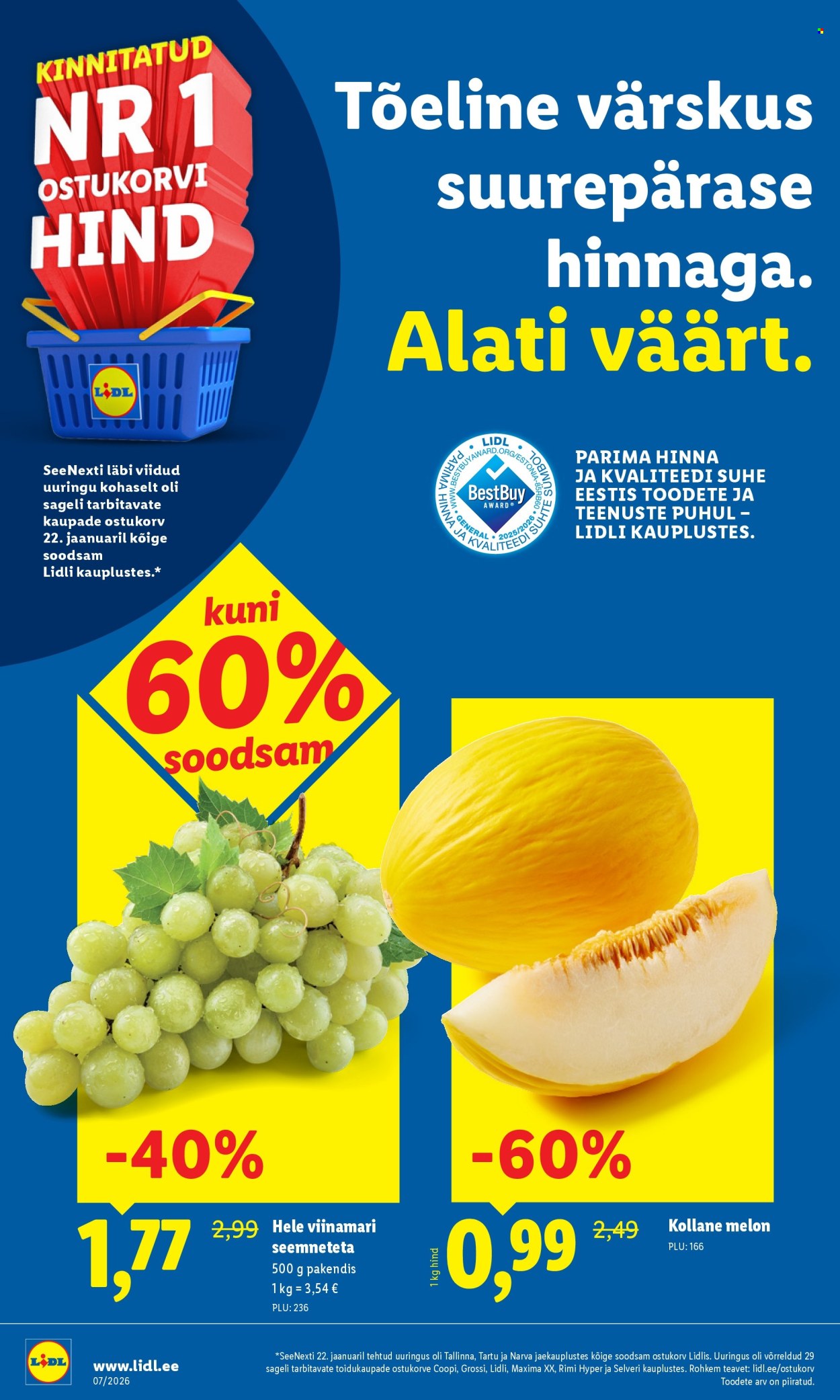 lidl - Lidl kliendileht - Kliendileht (9.02 - 15.02.2026) - page: 36