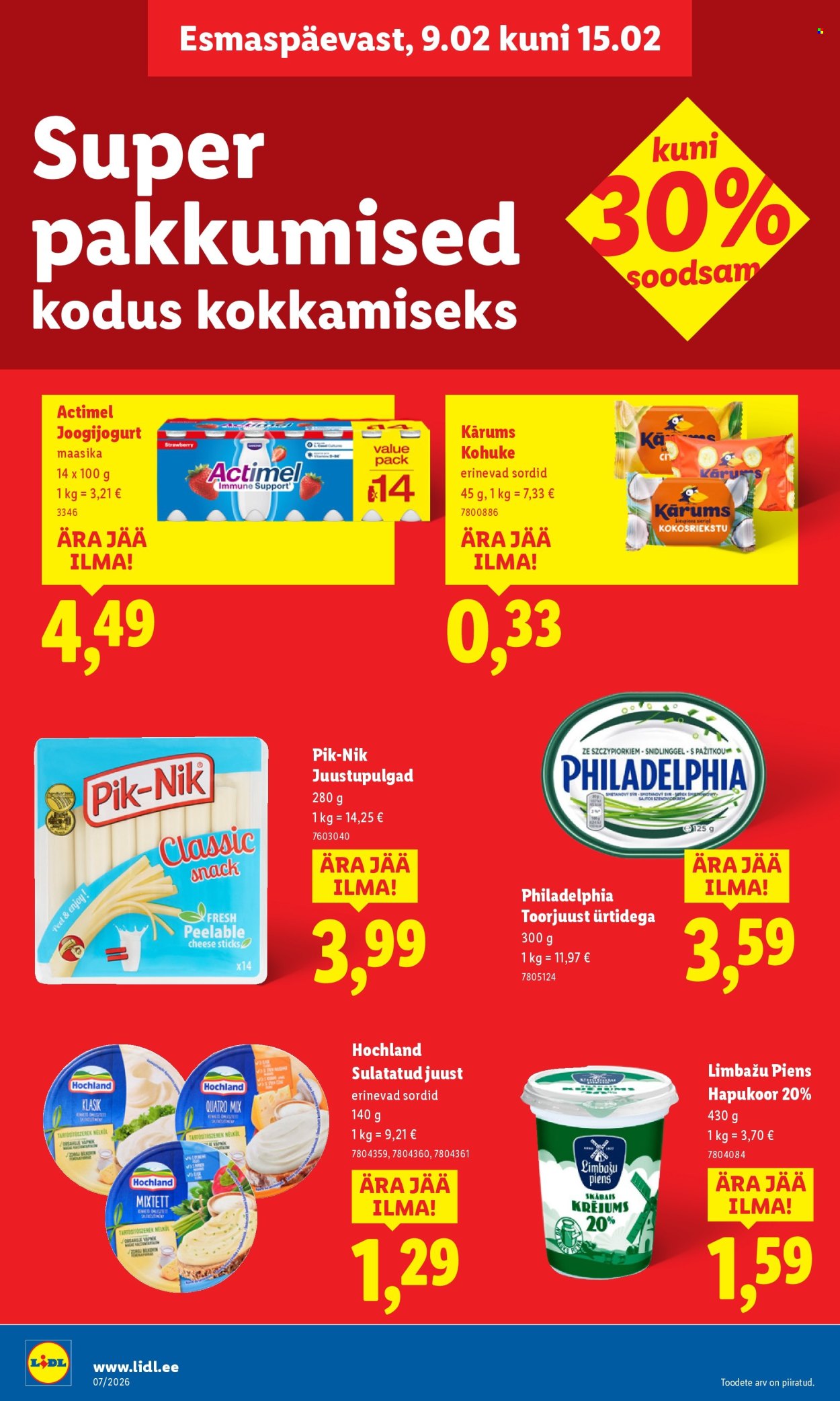 lidl - Lidl kliendileht - Kliendileht (9.02 - 15.02.2026) - page: 14