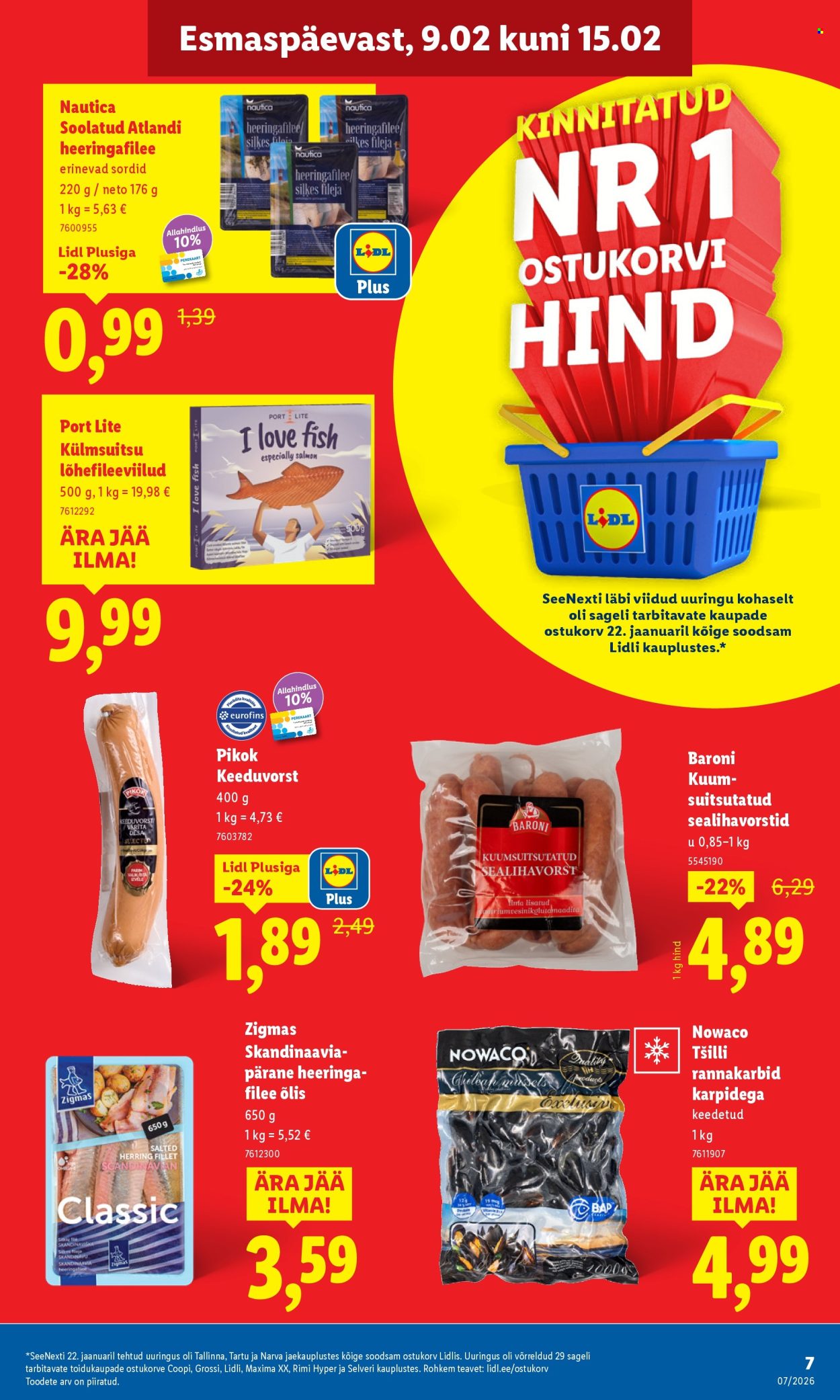 lidl - Lidl kliendileht - Kliendileht (9.02 - 15.02.2026) - page: 7