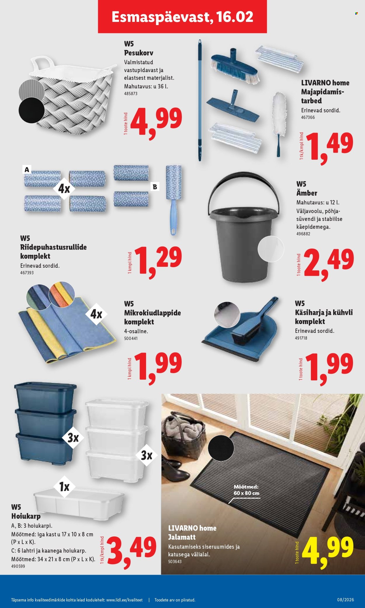 lidl - Lidl kliendileht - Tööstuskaupade pakkumised (16.02 - 22.02.2026) - page: 5