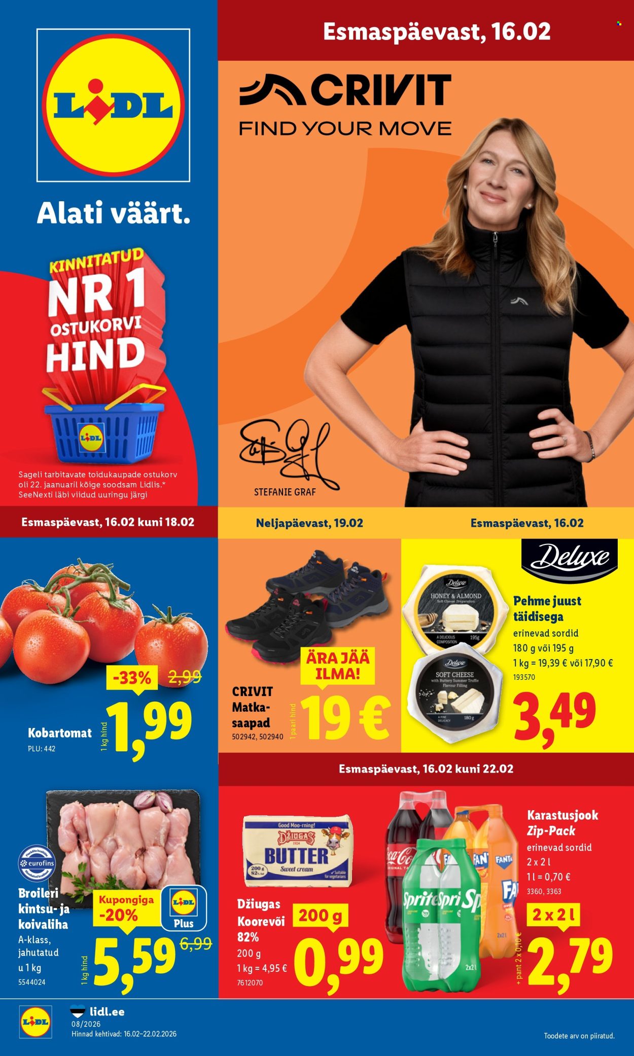 lidl - Lidl kliendileht - Kliendileht (16.02 - 22.02.2026)