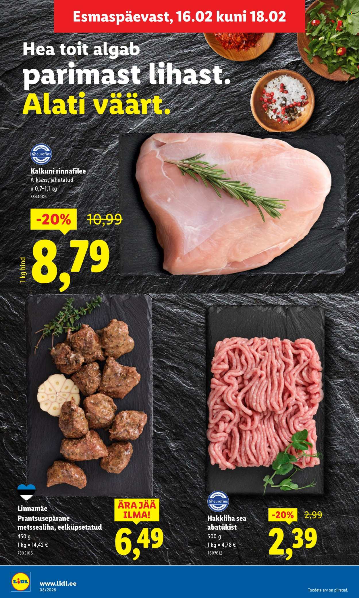 lidl - Lidl kliendileht - Kliendileht (16.02 - 22.02.2026) - page: 6