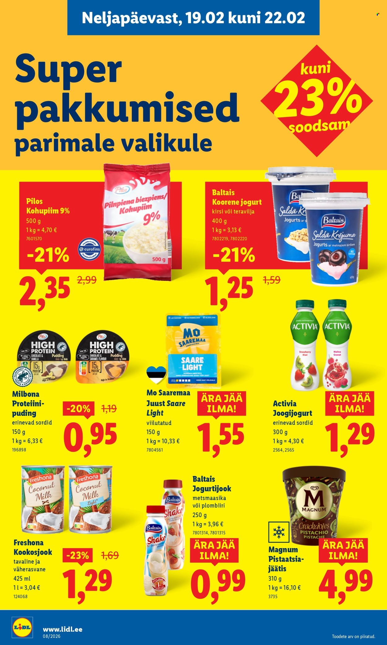 lidl - Lidl kliendileht - Kliendileht (16.02 - 22.02.2026) - page: 30