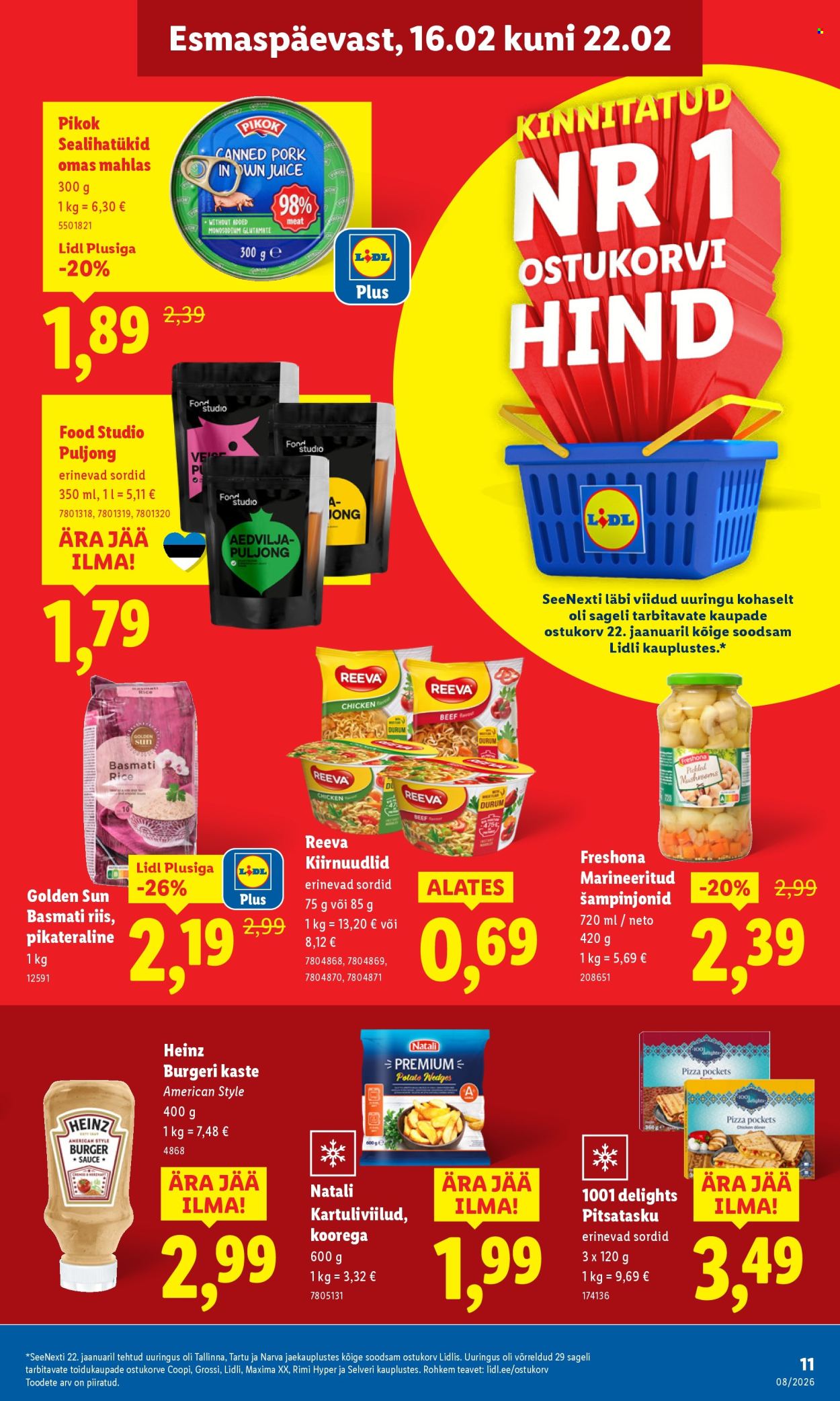 lidl - Lidl kliendileht - Kliendileht (16.02 - 22.02.2026) - page: 11