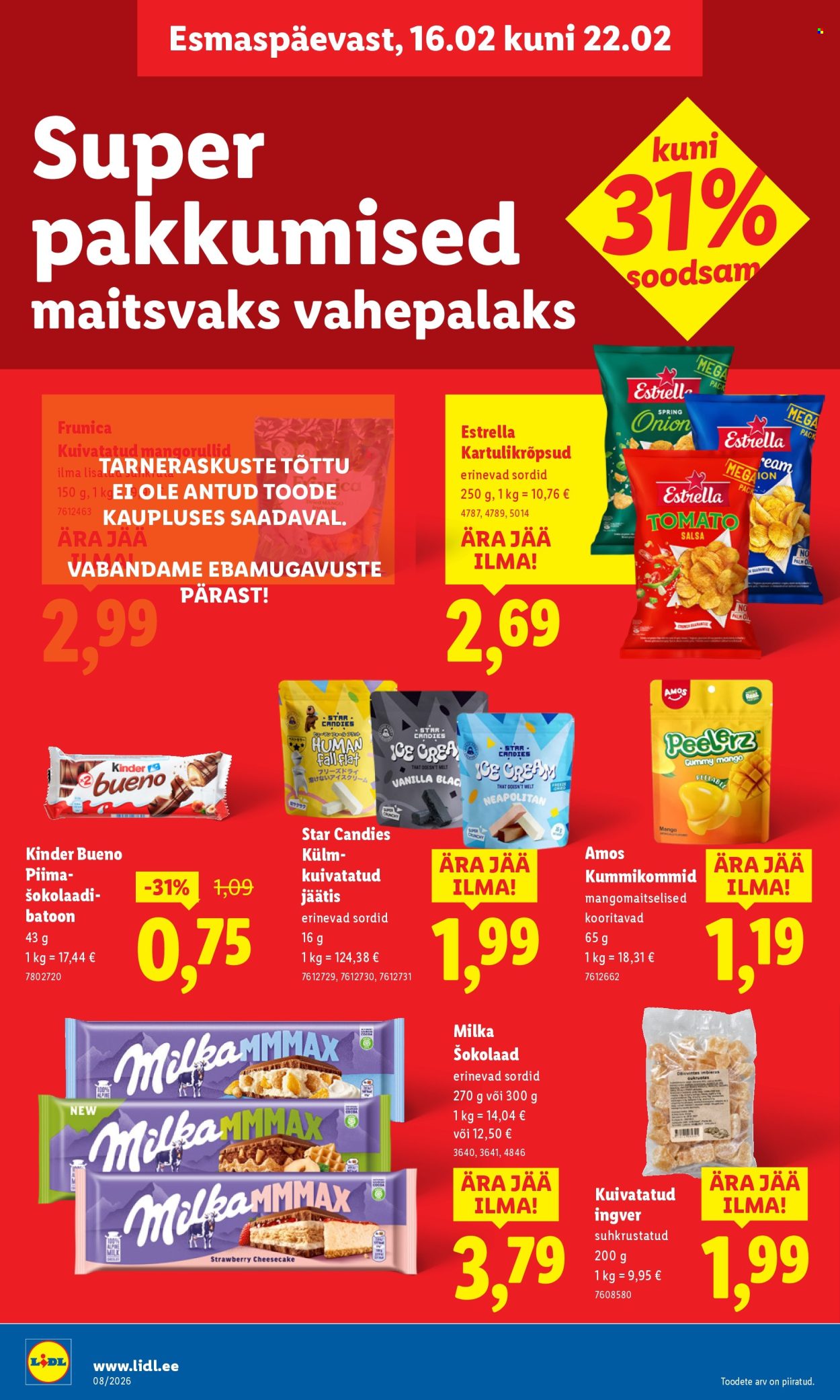 lidl - Lidl kliendileht - Kliendileht (16.02 - 22.02.2026) - page: 12