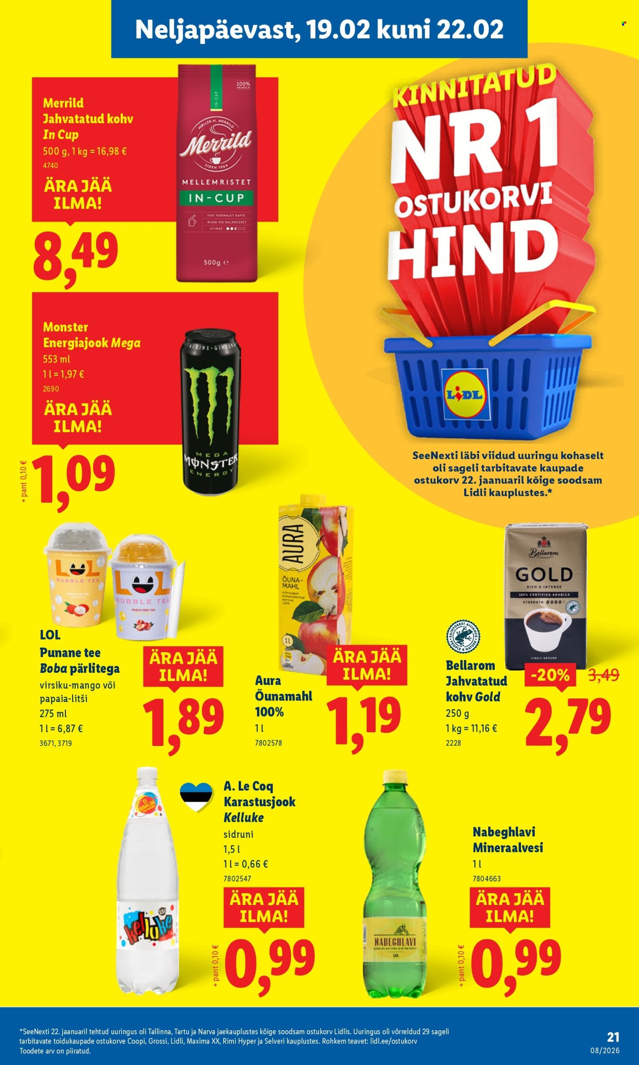 lidl - Lidl kliendileht - Kliendileht (16.02 - 22.02.2026) - page: 29