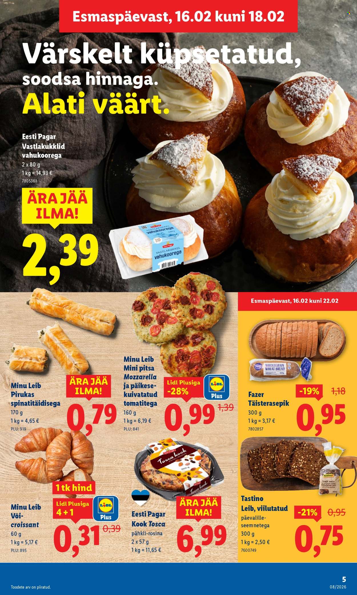 lidl - Lidl kliendileht - Kliendileht (16.02 - 22.02.2026) - page: 5