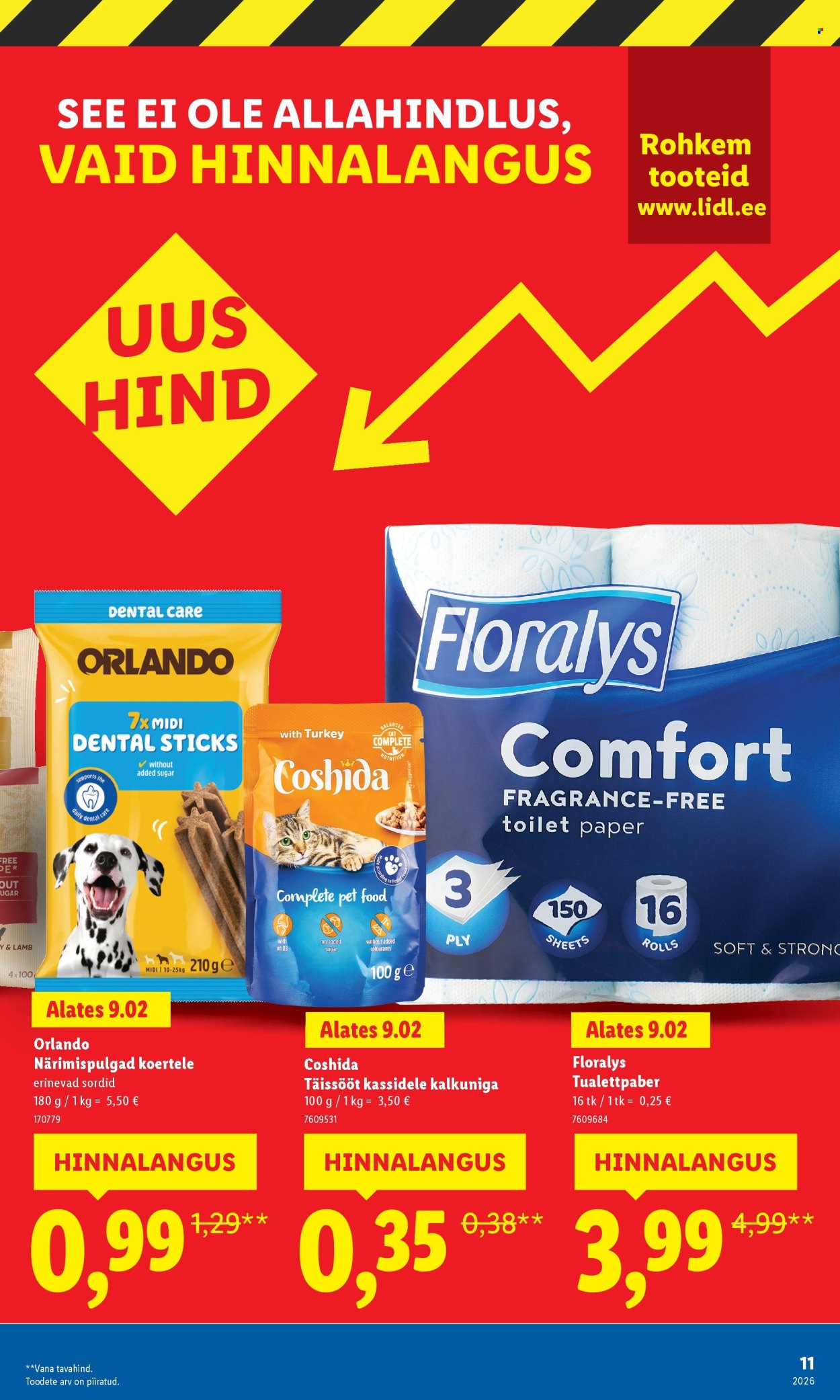 lidl - Lidl kliendileht - Suur hinnalangus - page: 11