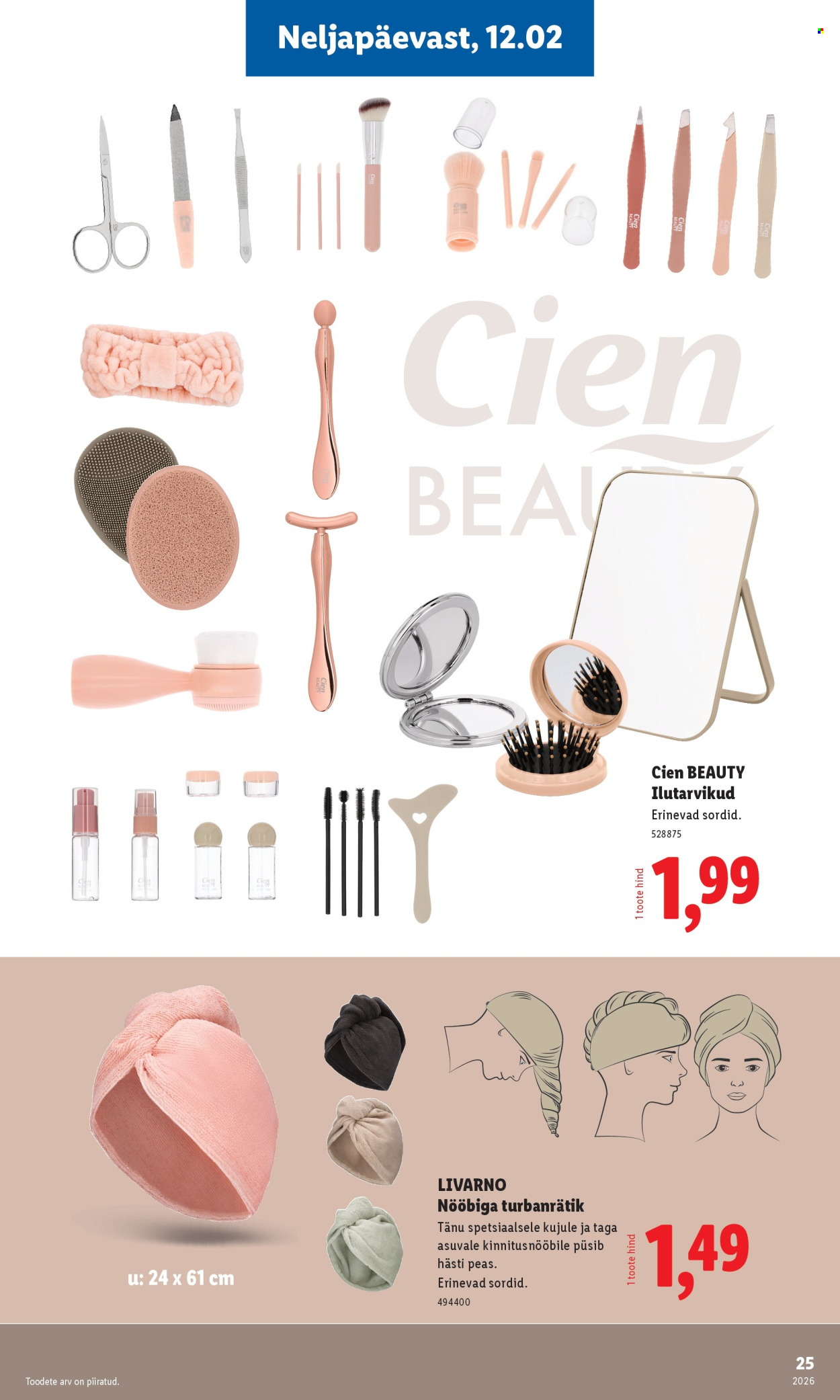 lidl - Lidl kliendileht - Ilufestival (12.02 - 25.02.2026) - page: 25