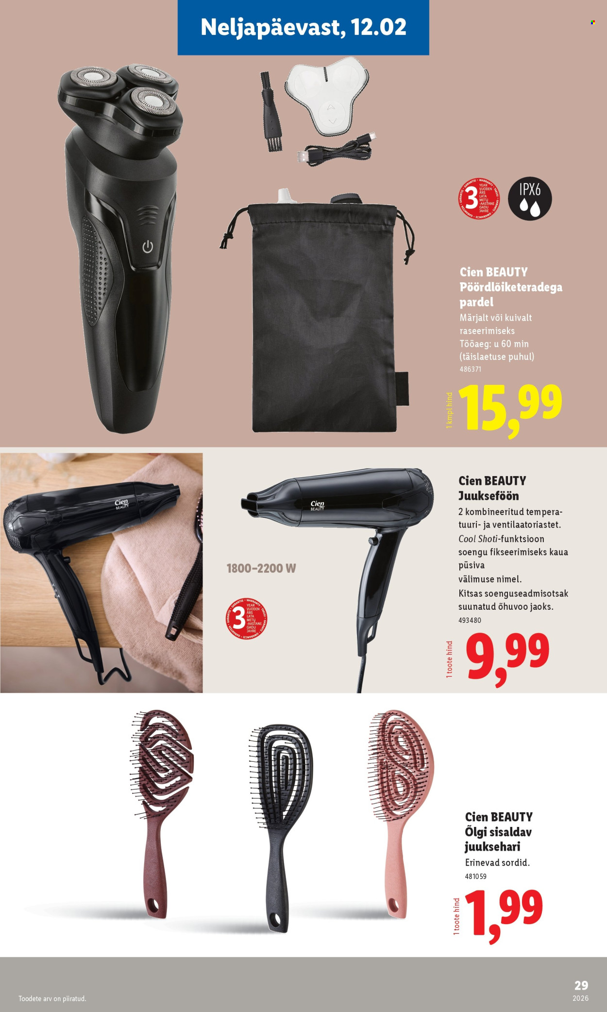 lidl - Lidl kliendileht - Ilufestival (12.02 - 25.02.2026) - page: 29