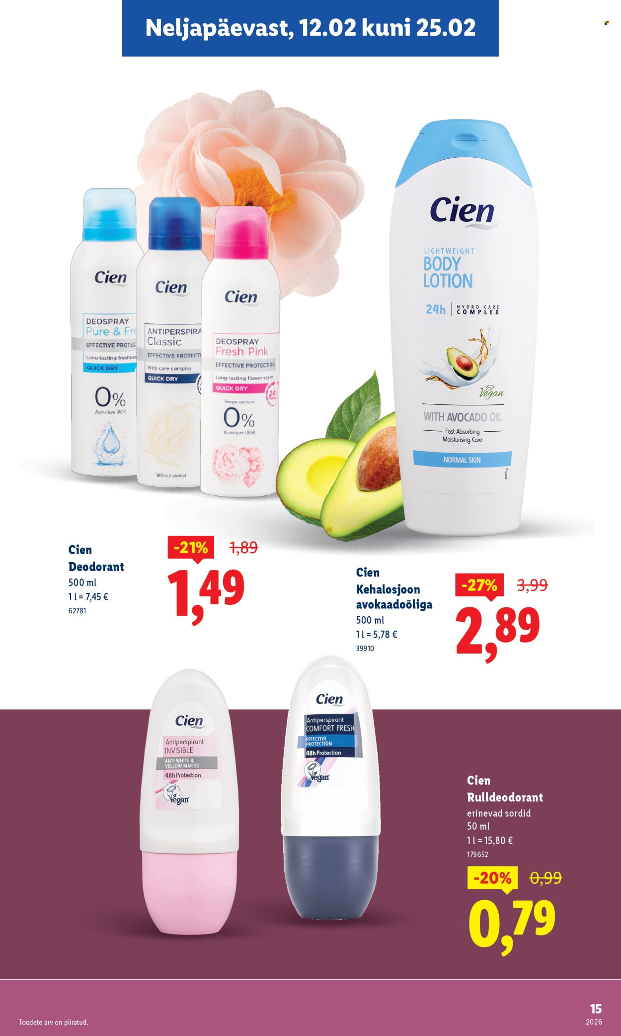 lidl - Lidl kliendileht - Ilufestival (12.02 - 25.02.2026) - page: 15