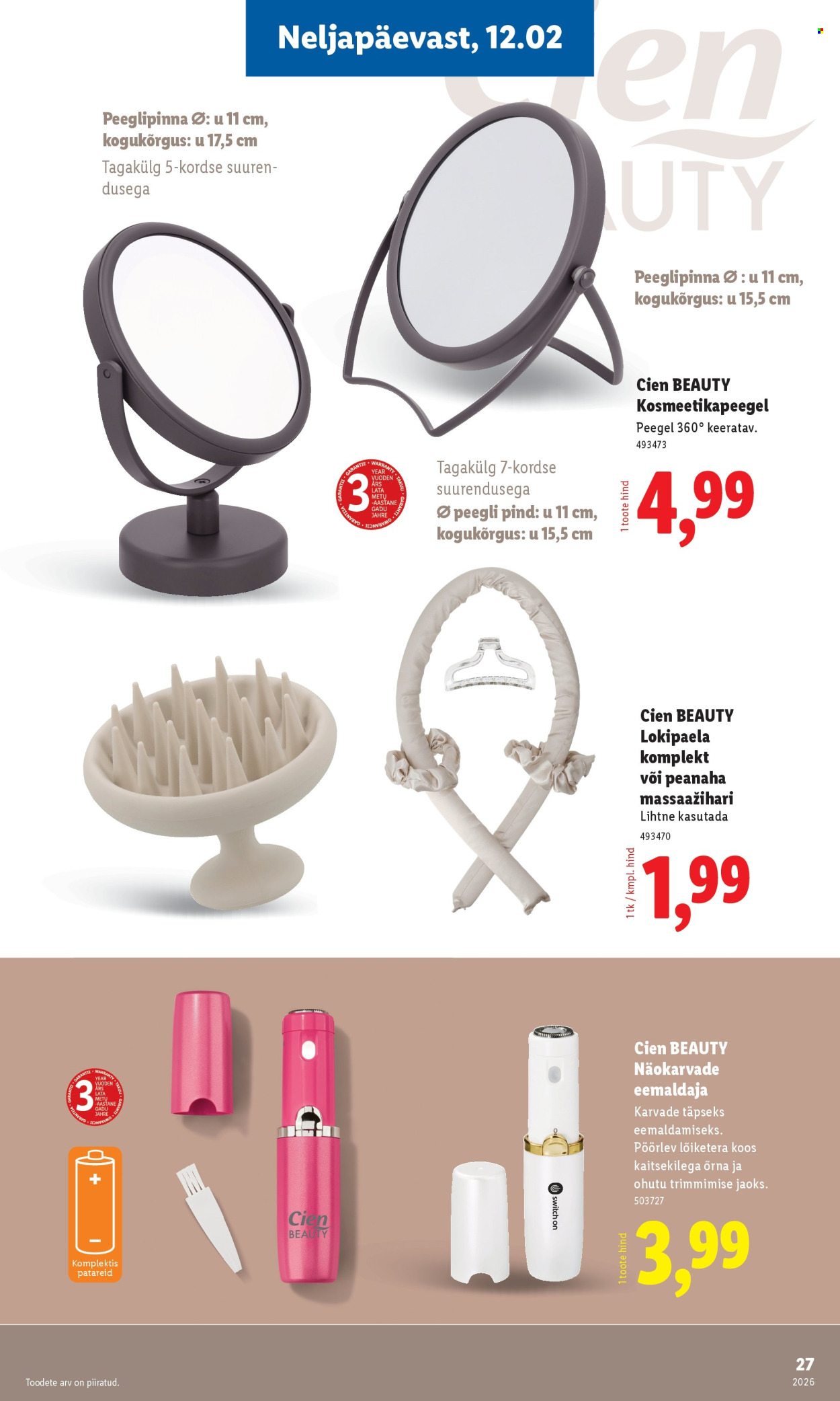 lidl - Lidl kliendileht - Ilufestival (12.02 - 25.02.2026) - page: 27