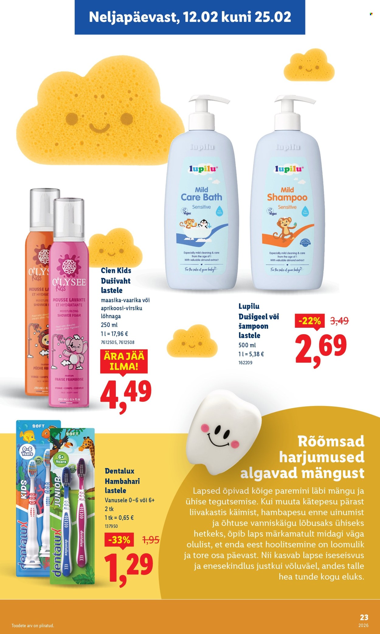 lidl - Lidl kliendileht - Ilufestival (12.02 - 25.02.2026) - page: 23