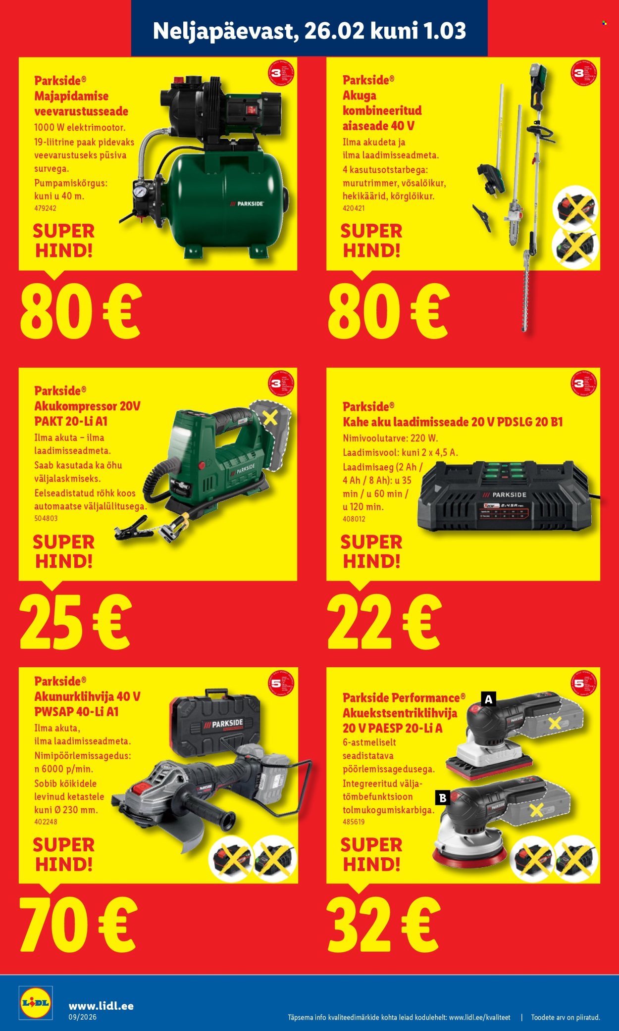 lidl - Lidl kliendileht - Lidl Järve (26.02 - 1.03.2026) - page: 2