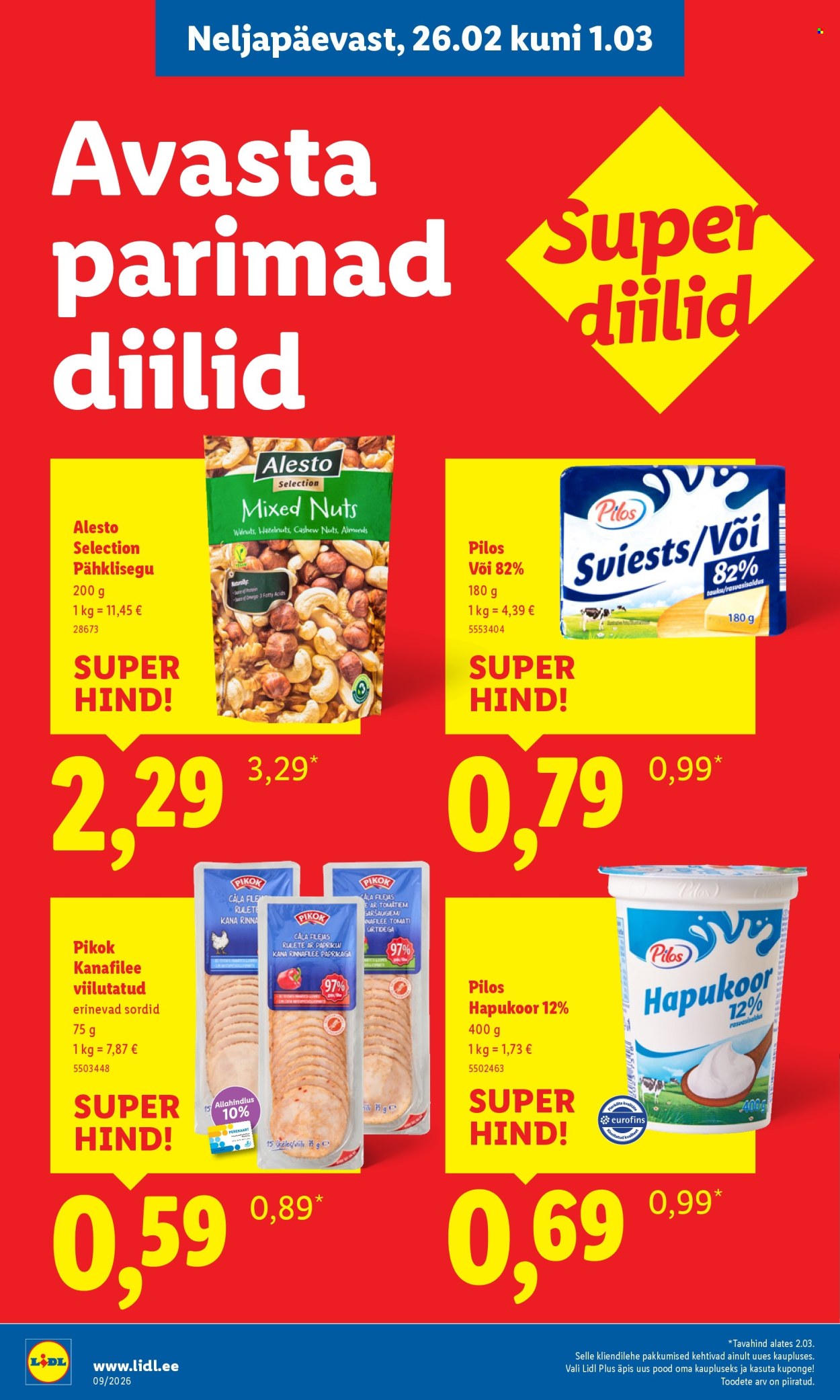 lidl - Lidl kliendileht - Lidl Järve (26.02 - 1.03.2026) - page: 6