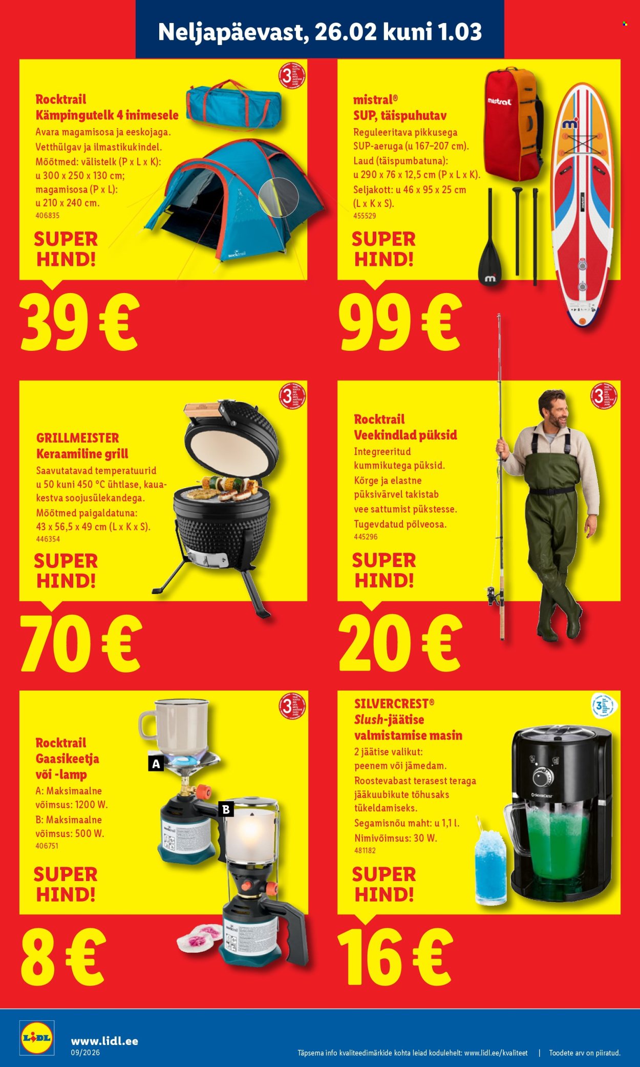 lidl - Lidl kliendileht - Lidl Järve (26.02 - 1.03.2026) - page: 4