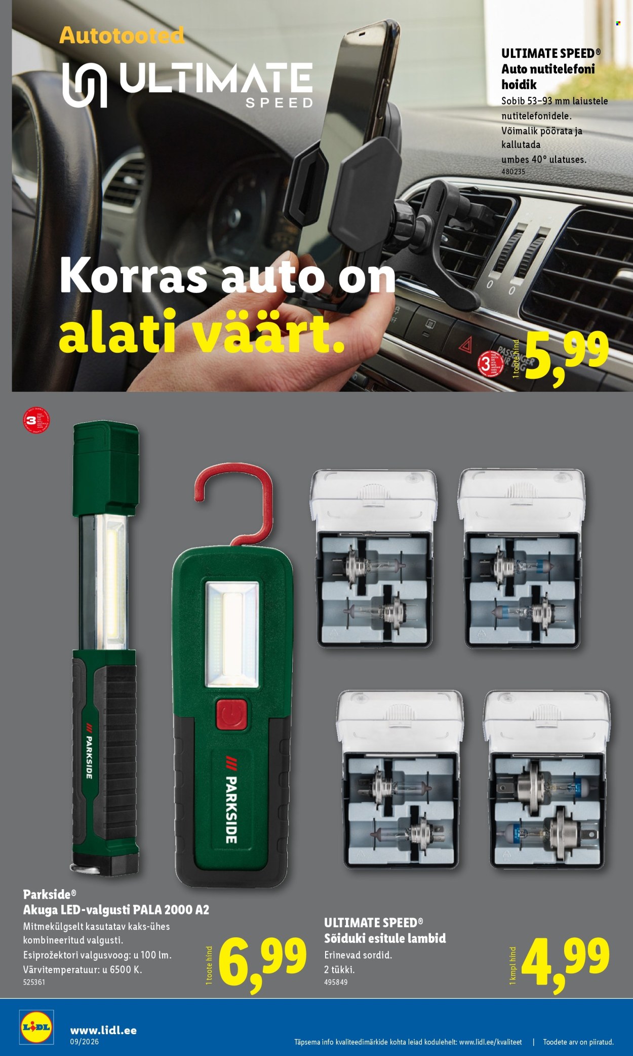 lidl - Lidl kliendileht - Tööstuskaupade pakkumised (23.02 - 1.03.2026) - page: 14