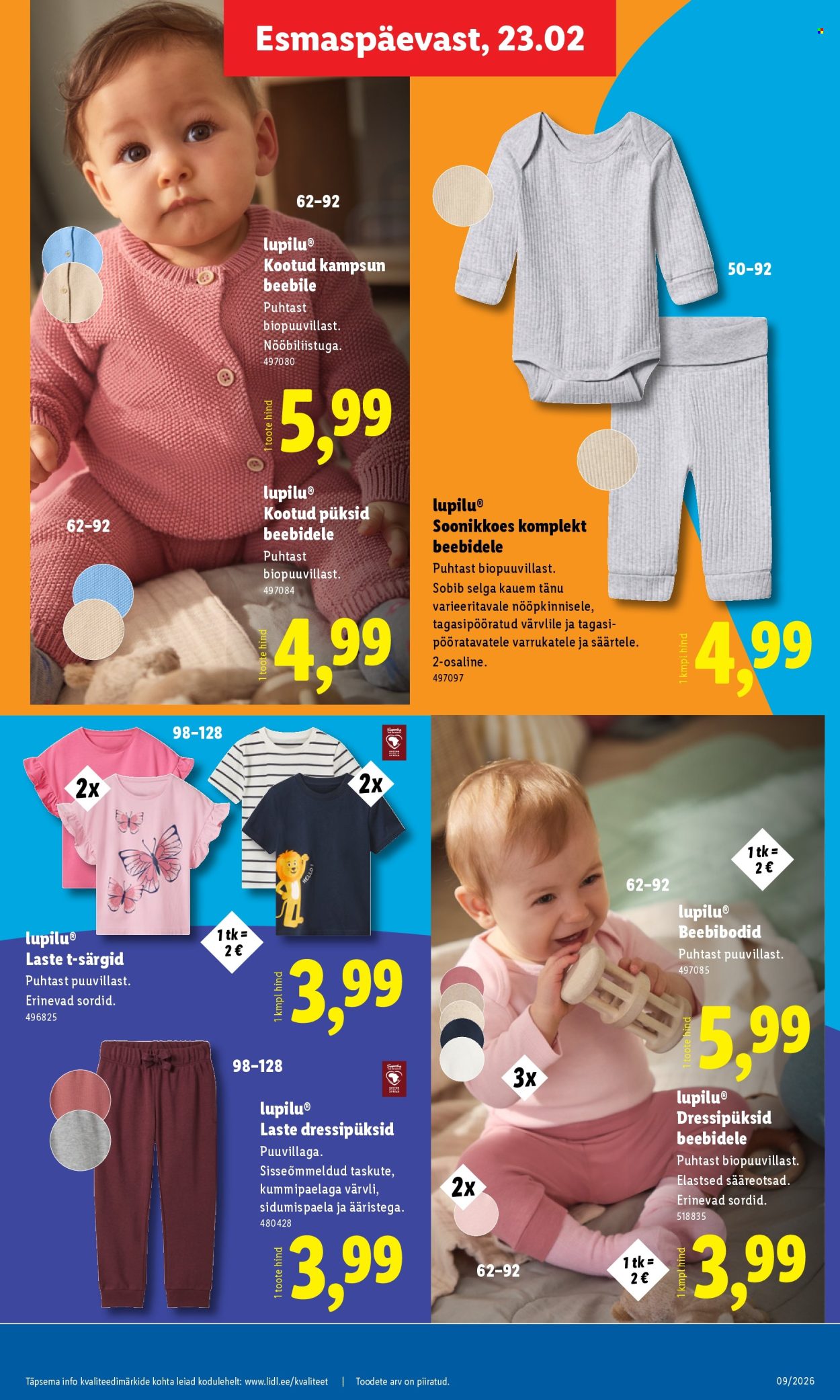 lidl - Lidl kliendileht - Tööstuskaupade pakkumised (23.02 - 1.03.2026) - page: 11