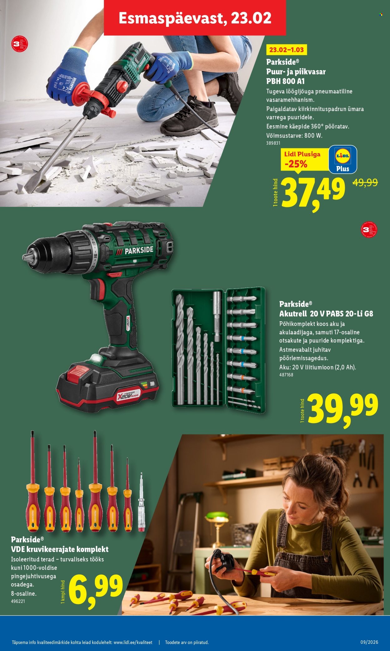 lidl - Lidl kliendileht - Tööstuskaupade pakkumised (23.02 - 1.03.2026) - page: 5