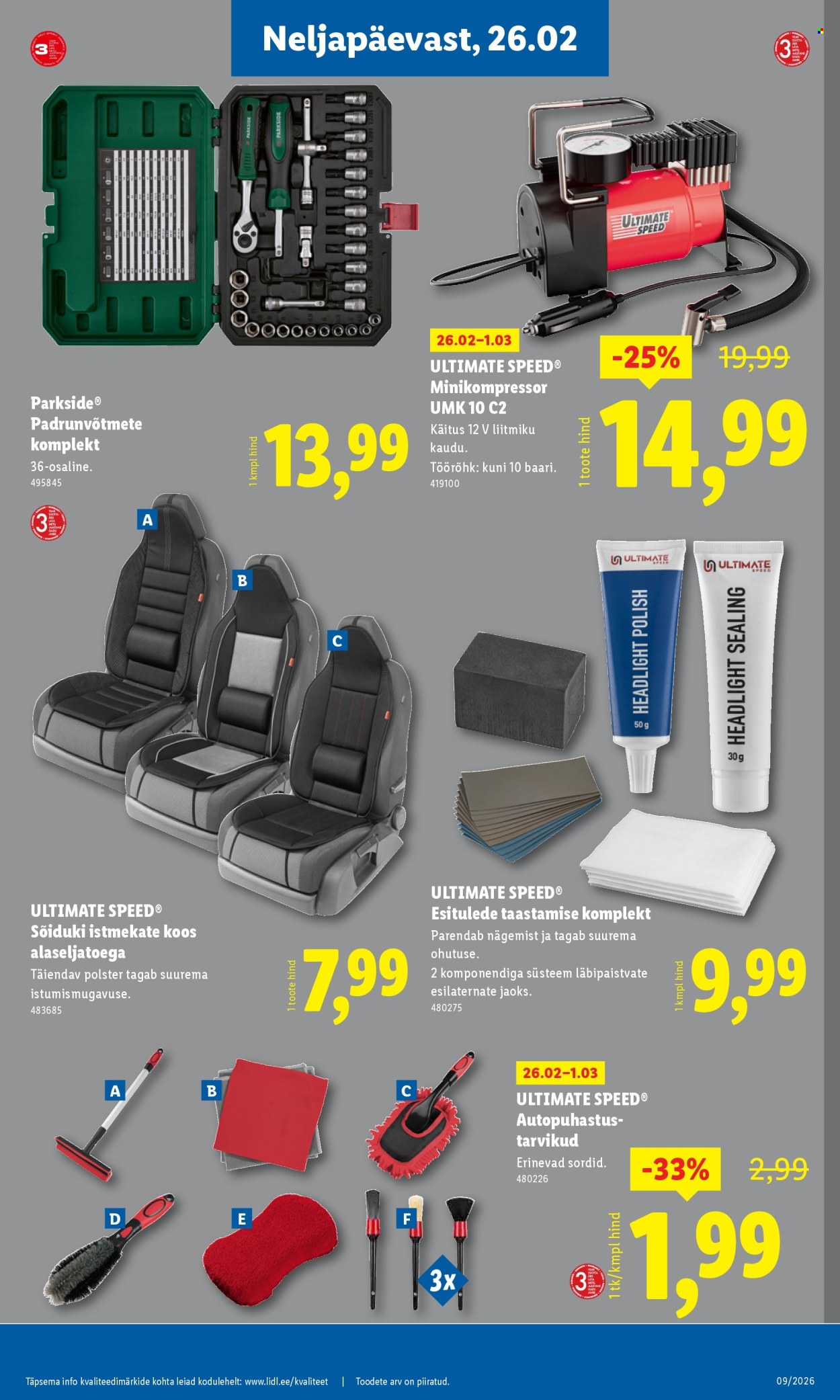 lidl - Lidl kliendileht - Tööstuskaupade pakkumised (23.02 - 1.03.2026) - page: 13