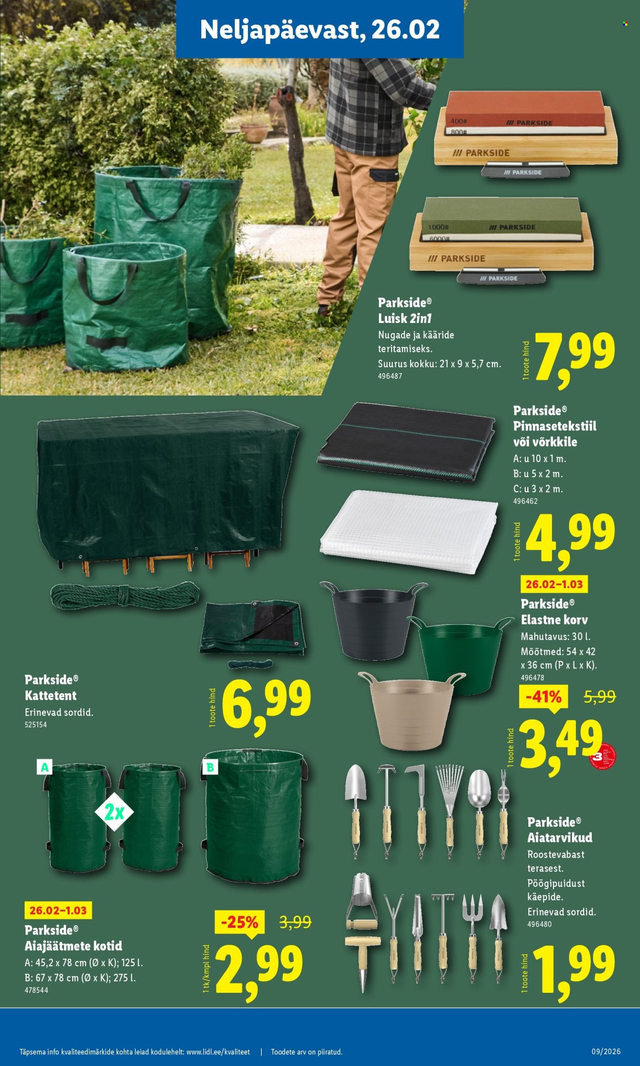 lidl - Lidl kliendileht - Tööstuskaupade pakkumised (23.02 - 1.03.2026) - page: 17