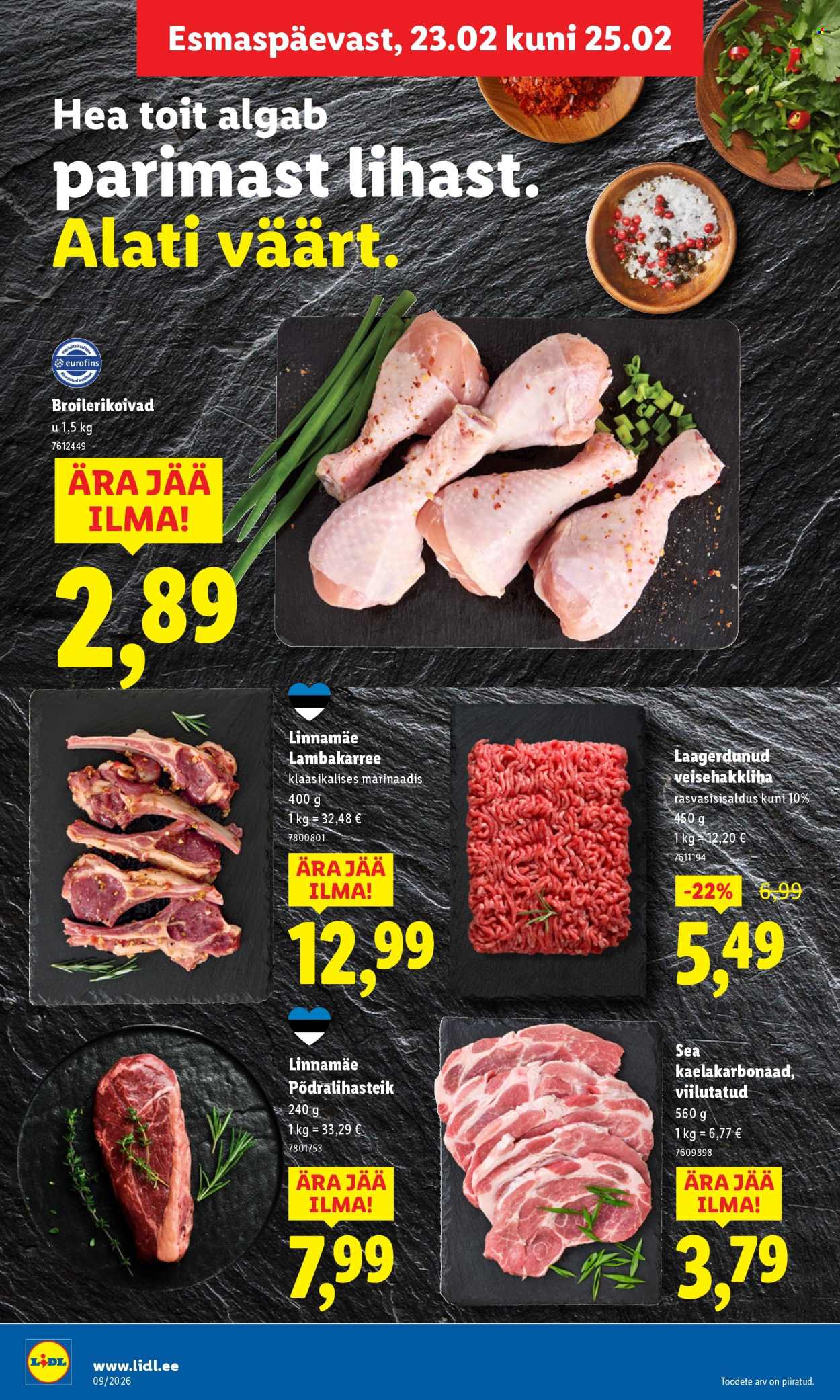 lidl - Lidl kliendileht - Kliendileht (23.02 - 1.03.2026) - page: 6