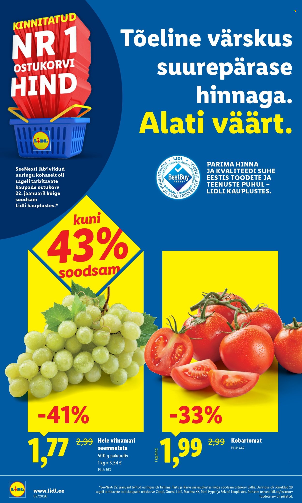 lidl - Lidl kliendileht - Kliendileht (23.02 - 1.03.2026) - page: 36