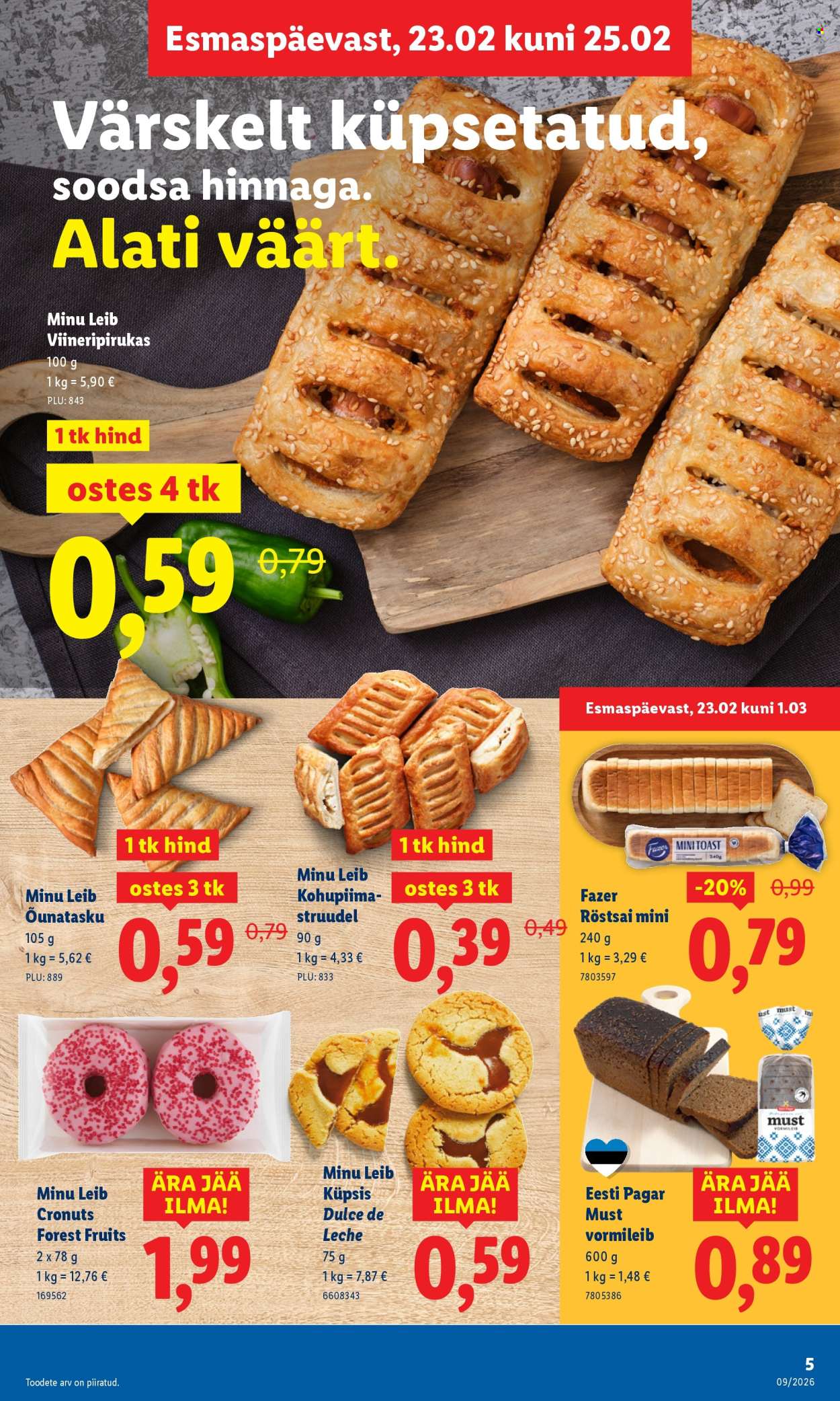 lidl - Lidl kliendileht - Kliendileht (23.02 - 1.03.2026) - page: 5