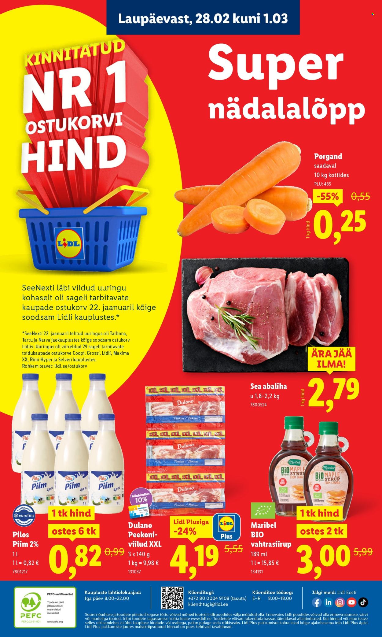 lidl - Lidl kliendileht - Kliendileht (23.02 - 1.03.2026) - page: 42
