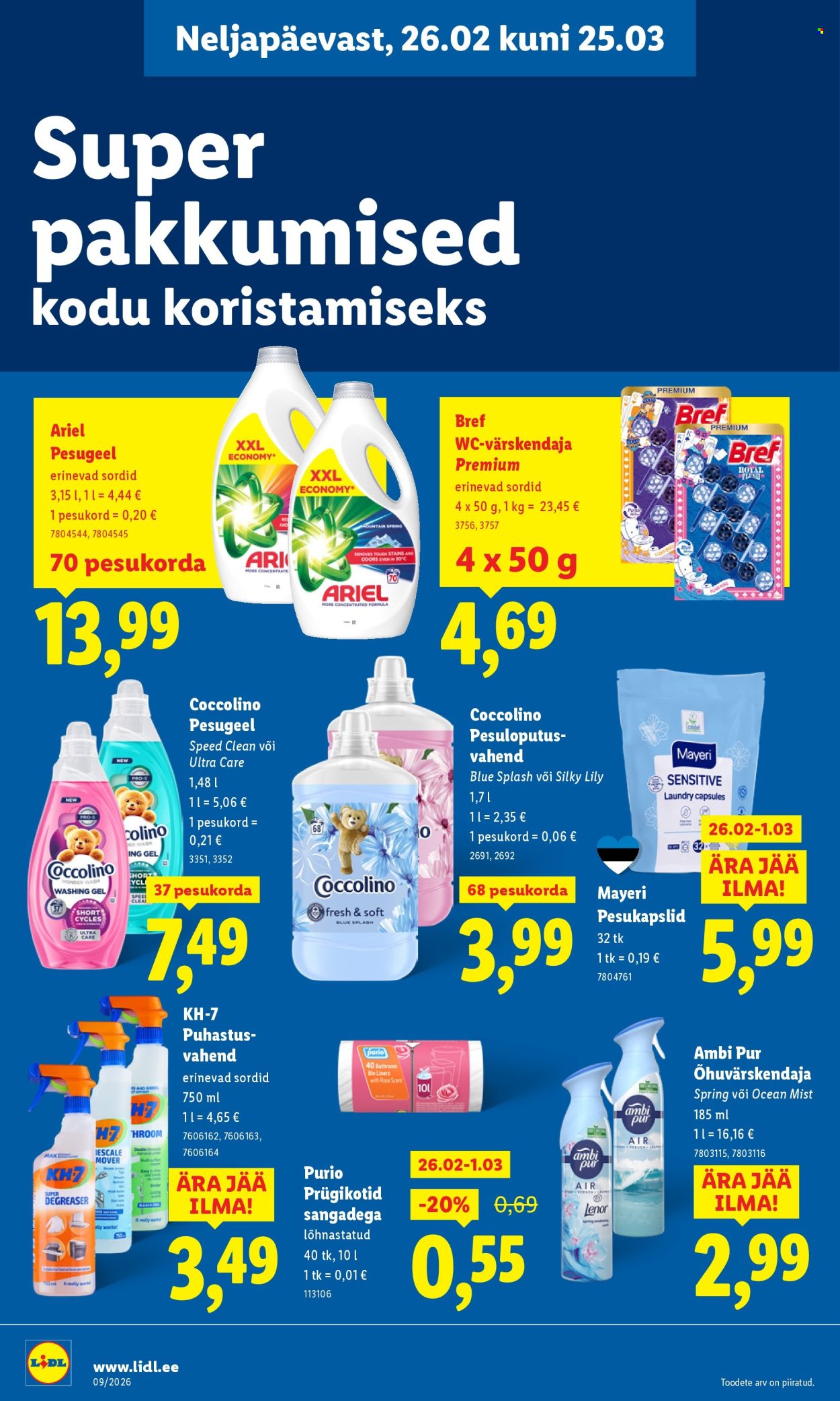 lidl - Lidl kliendileht - Kliendileht (23.02 - 1.03.2026) - page: 40