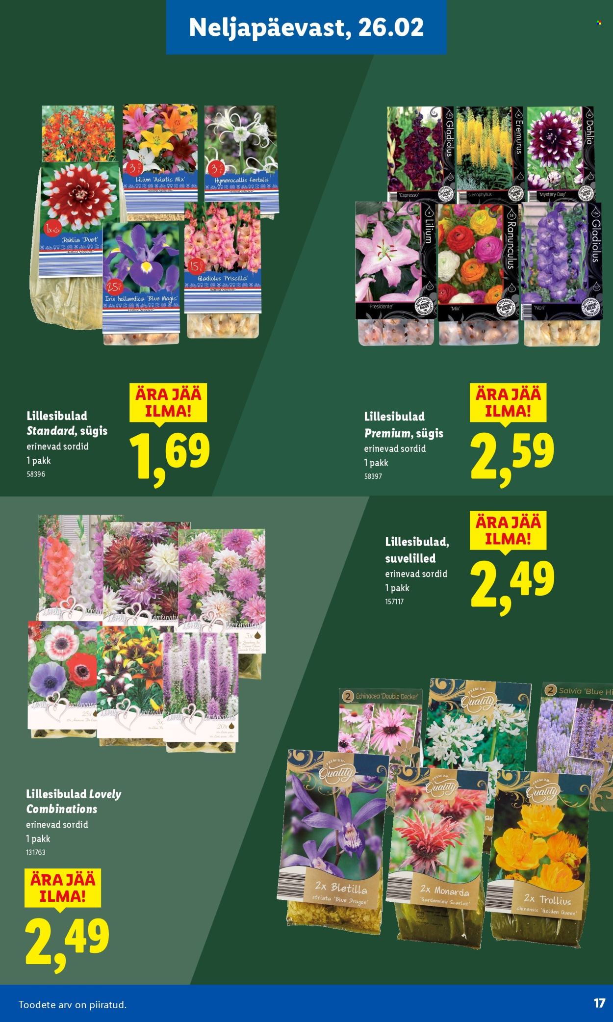 lidl - Lidl kliendileht - Aiakataloog Alates - page: 17