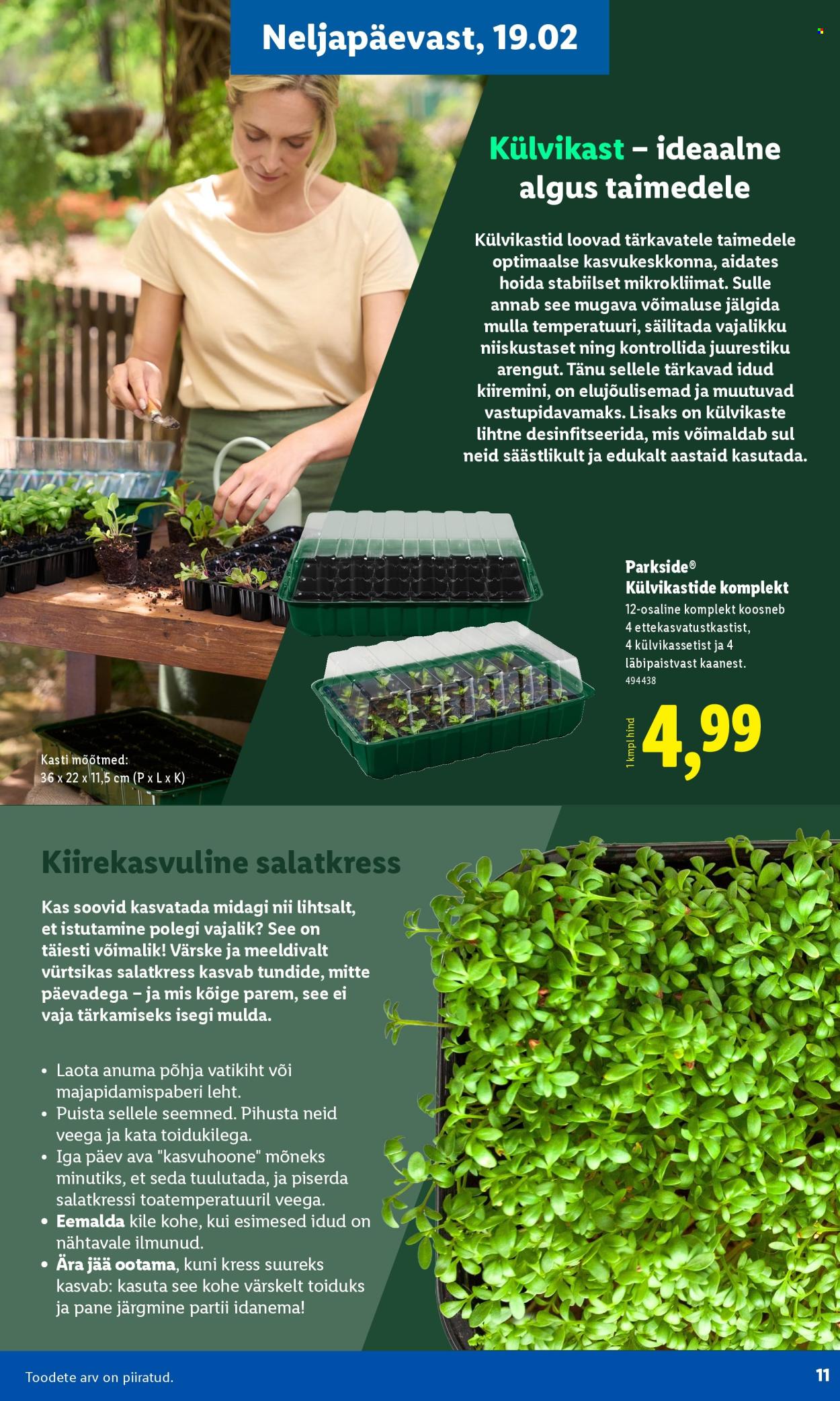 lidl - Lidl kliendileht - Aiakataloog Alates - page: 11