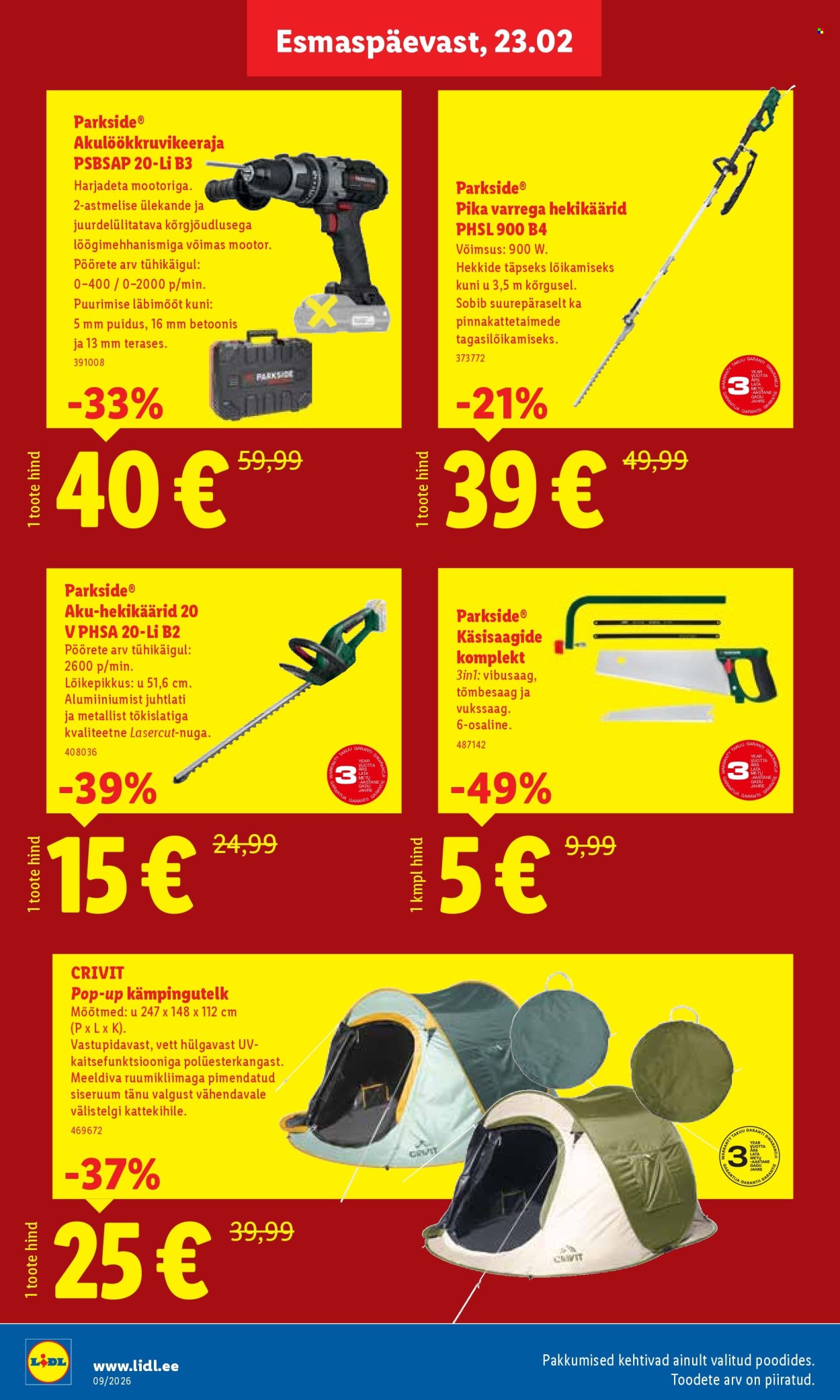 lidl - Lidl kliendileht - Allahindluste tormijooks (23.02 - 1.03.2026) - page: 2