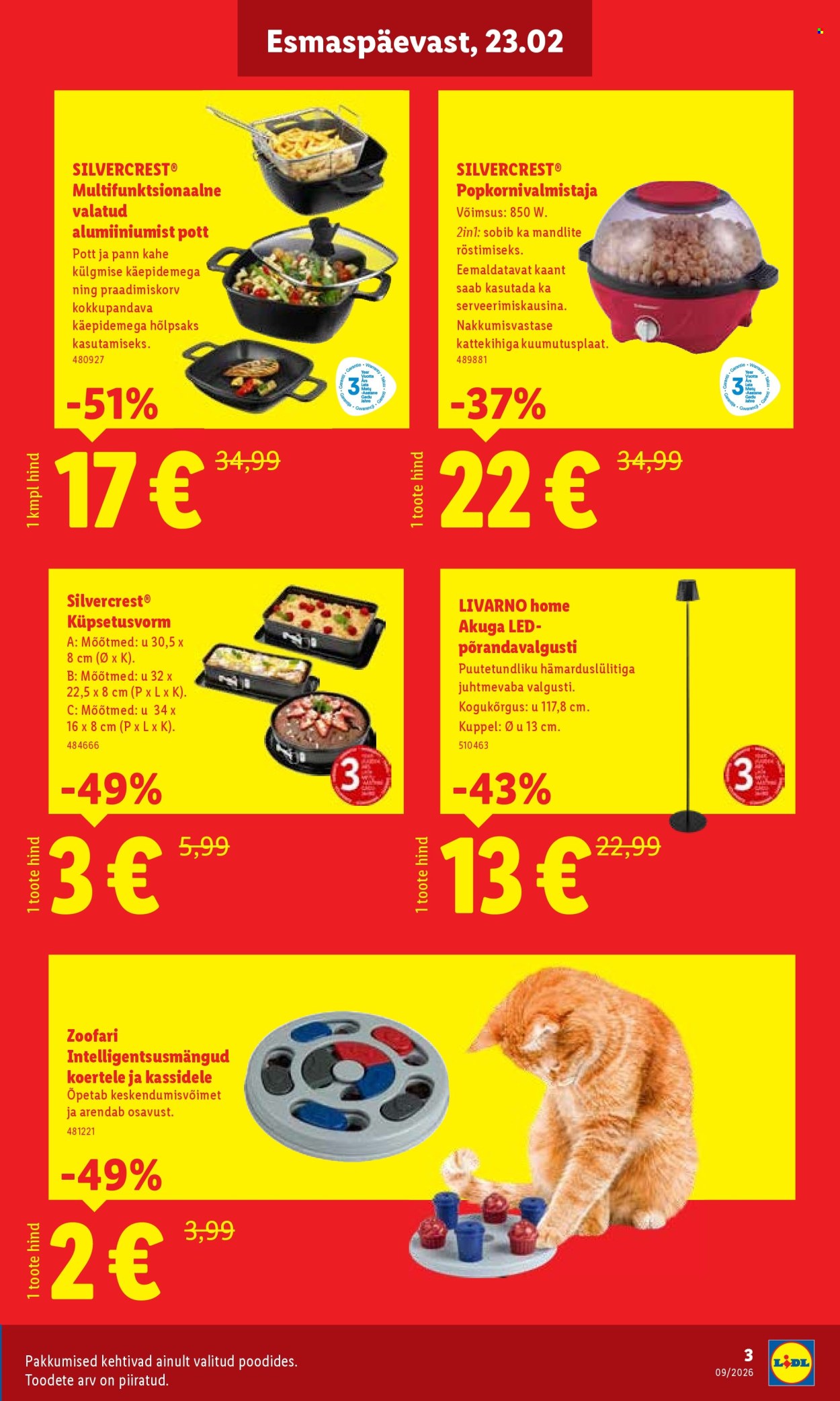 lidl - Lidl kliendileht - Allahindluste tormijooks (23.02 - 1.03.2026) - page: 3
