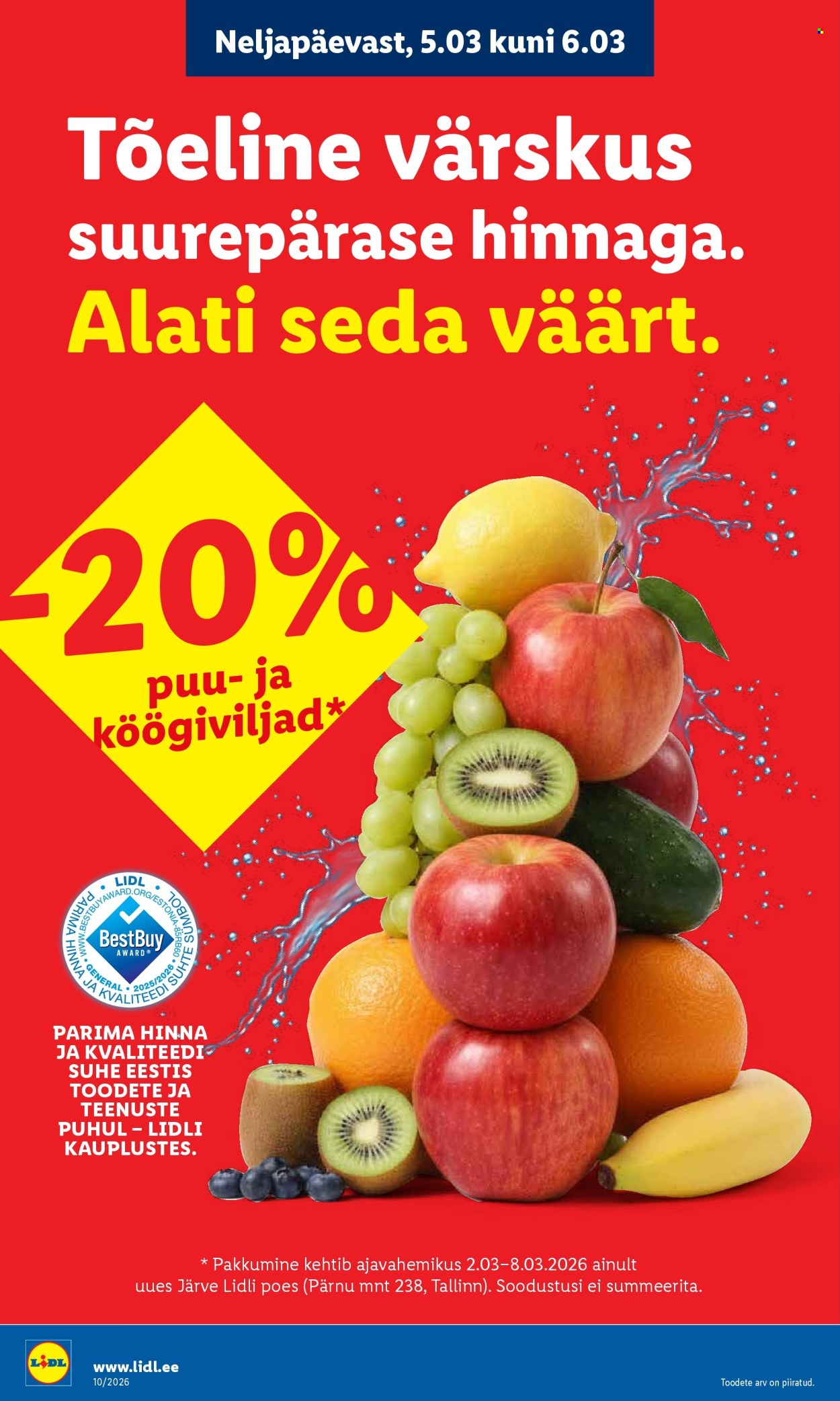 lidl - Lidl kliendileht - Järve (2.03 - 8.03.2026) - page: 2