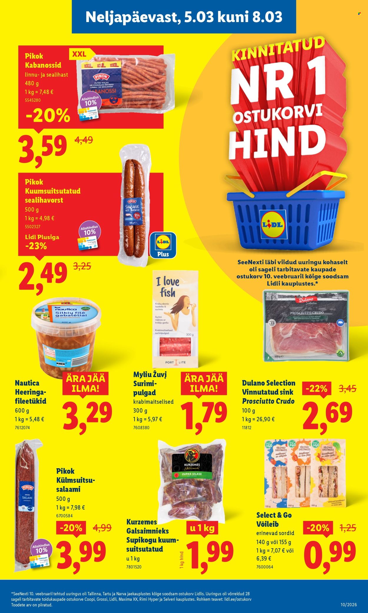 lidl - Lidl kliendileht - Kliendileht (2.03 - 8.03.2026) - page: 27