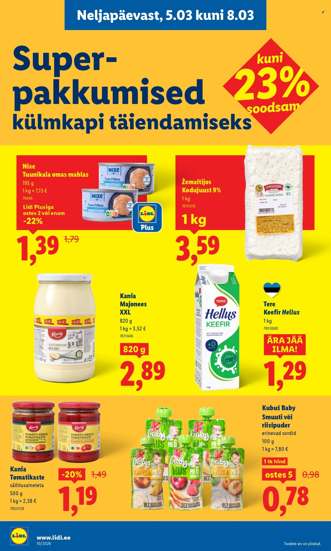 lidl - Lidl kliendileht - Kliendileht (2.03 - 8.03.2026) - page: 26