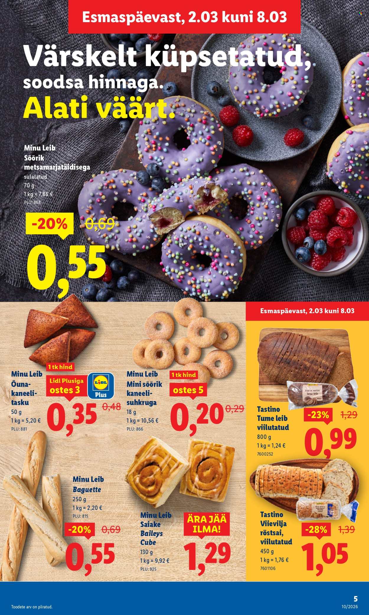 lidl - Lidl kliendileht - Kliendileht (2.03 - 8.03.2026) - page: 5