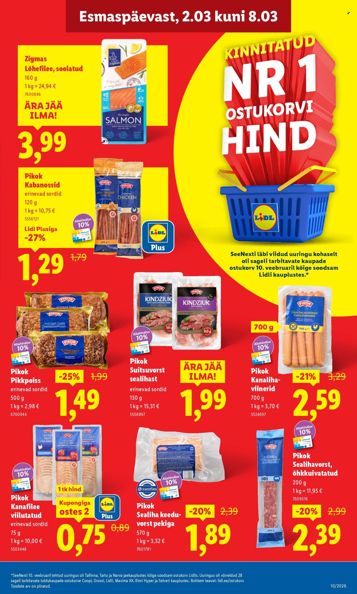 lidl - Lidl kliendileht - Kliendileht (2.03 - 8.03.2026) - page: 7