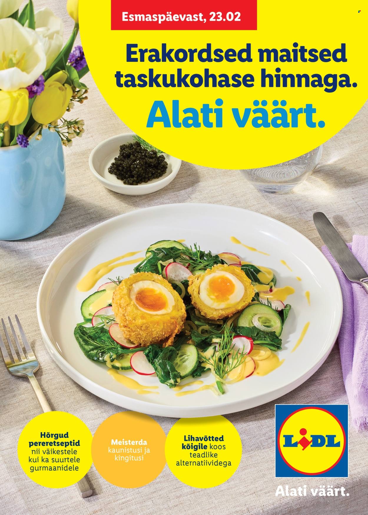 lidl - Lidl kliendileht - Rõõmu täis lihavõtted