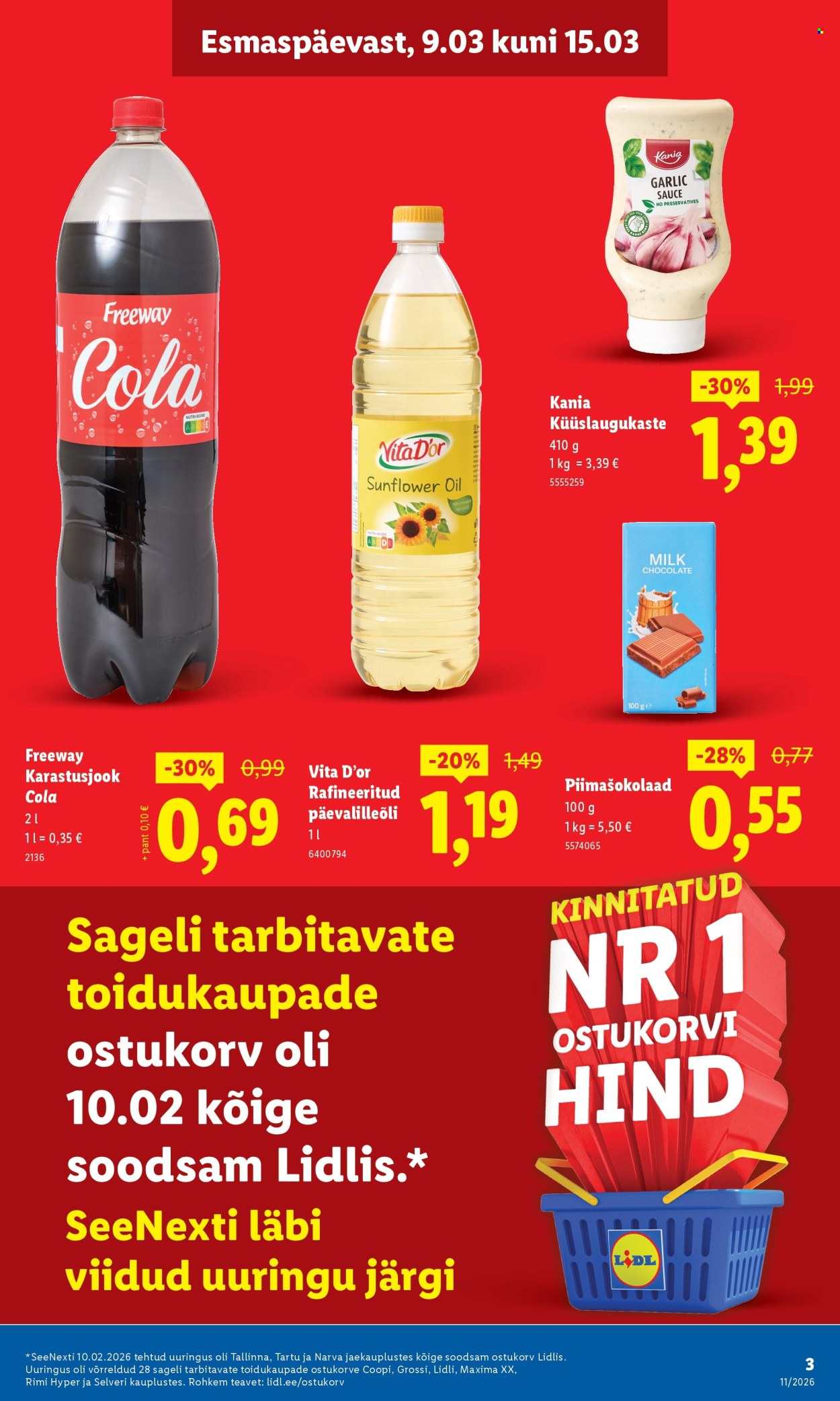 lidl - Lidl kliendileht - Lidl Järve (9.03 - 15.03.2026) - page: 3