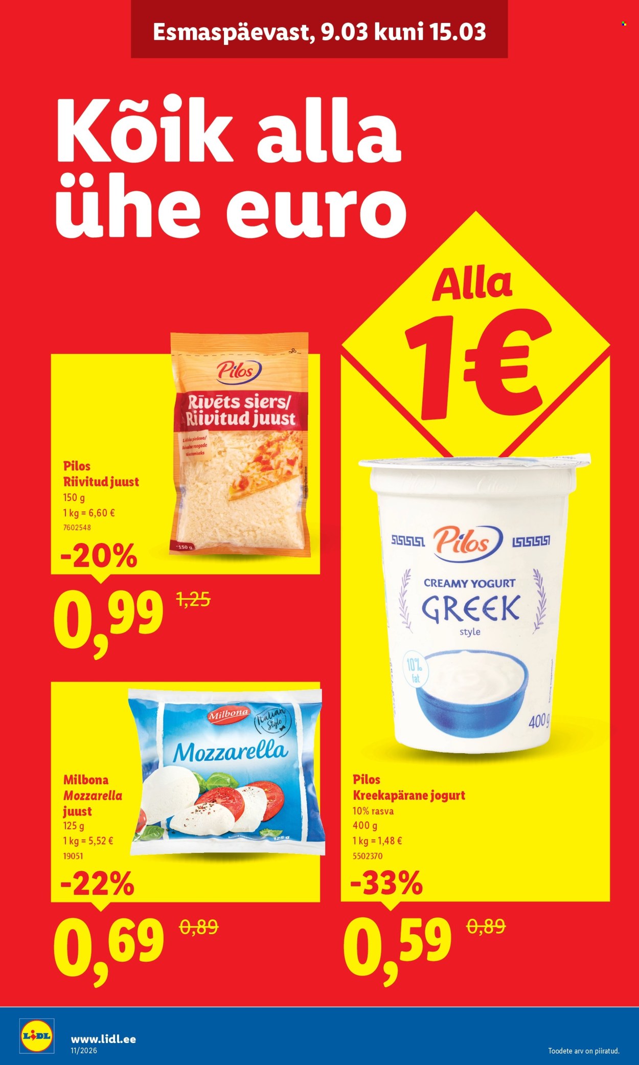 lidl - Lidl kliendileht - Lidl Järve (9.03 - 15.03.2026) - page: 2