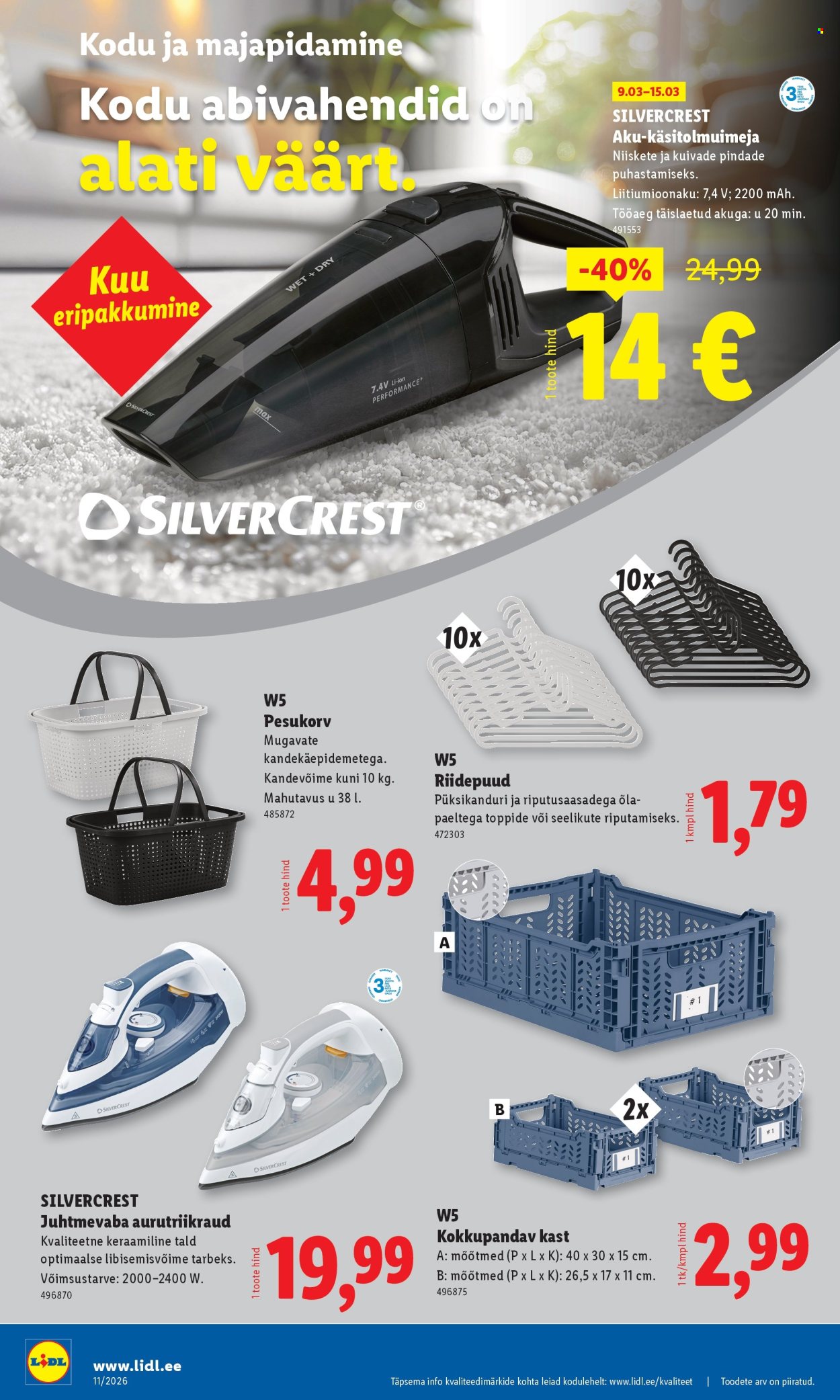 lidl - Lidl kliendileht - Tööstuskaupade pakkumised (9.03 - 15.03.2026) - page: 10