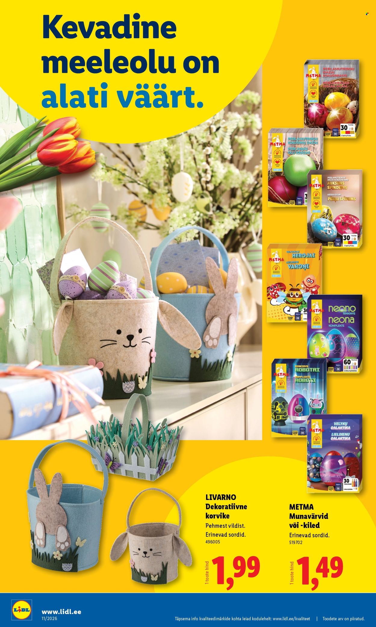 lidl - Lidl kliendileht - Tööstuskaupade pakkumised (9.03 - 15.03.2026) - page: 22