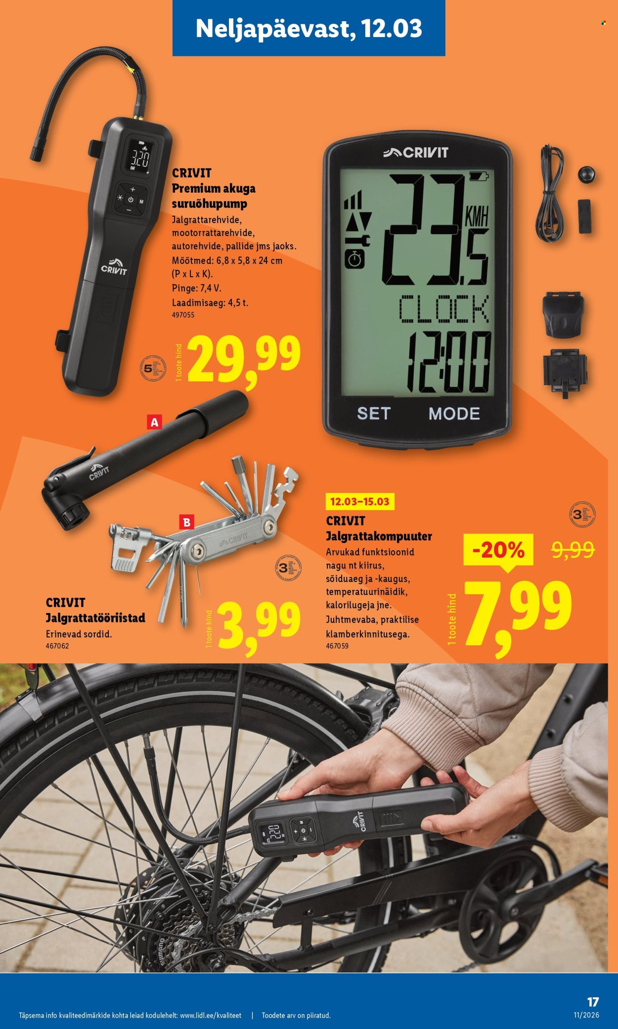 lidl - Lidl kliendileht - Tööstuskaupade pakkumised (9.03 - 15.03.2026) - page: 17